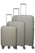 Travelite VOYAAGE 3-tlg. Koffer-Set S/M/L, Sand – Koffer S, M und L