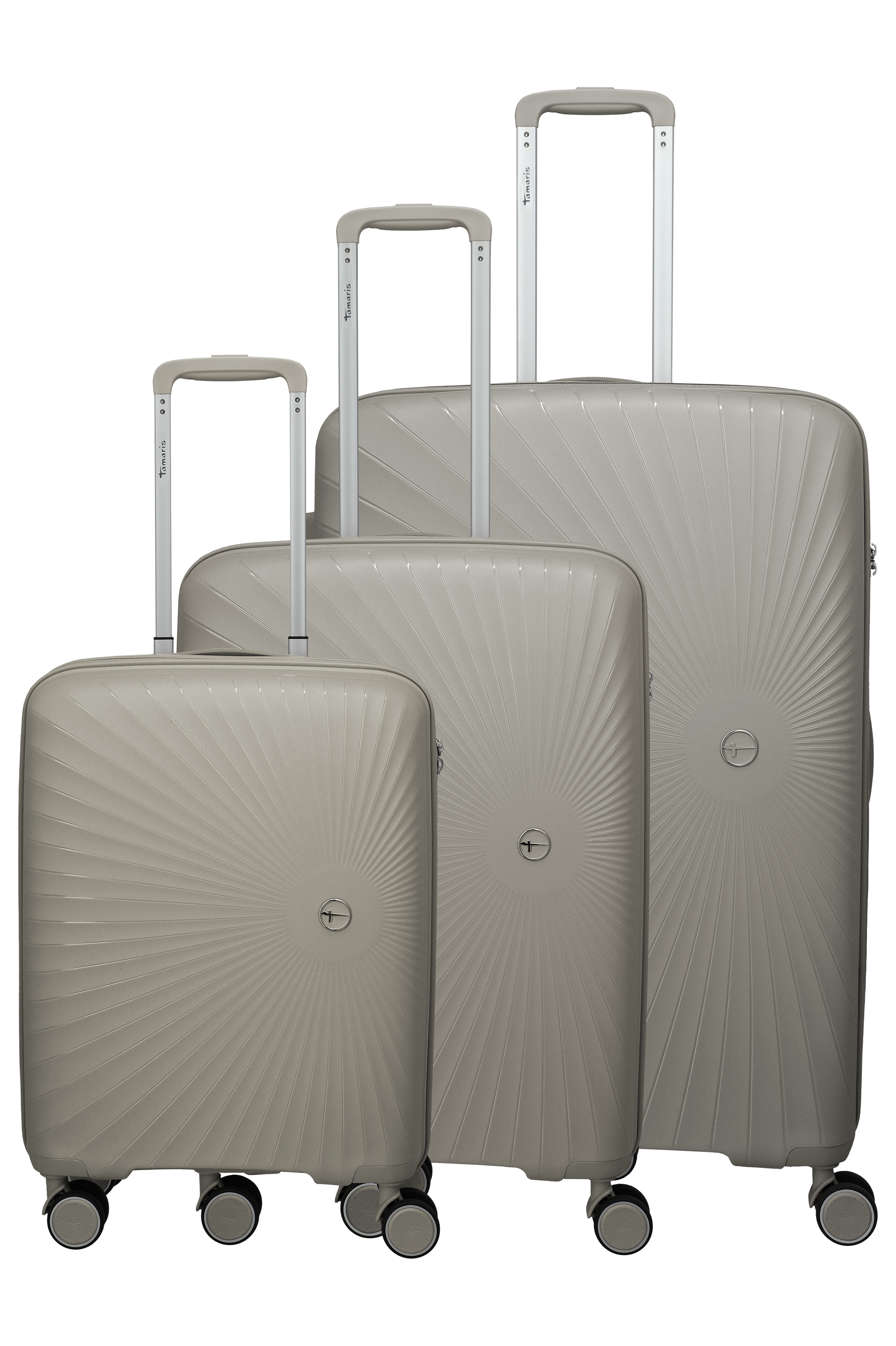 Travelite VOYAAGE 3-tlg. Koffer-Set S/M/L, Sand – Koffer S, M und L