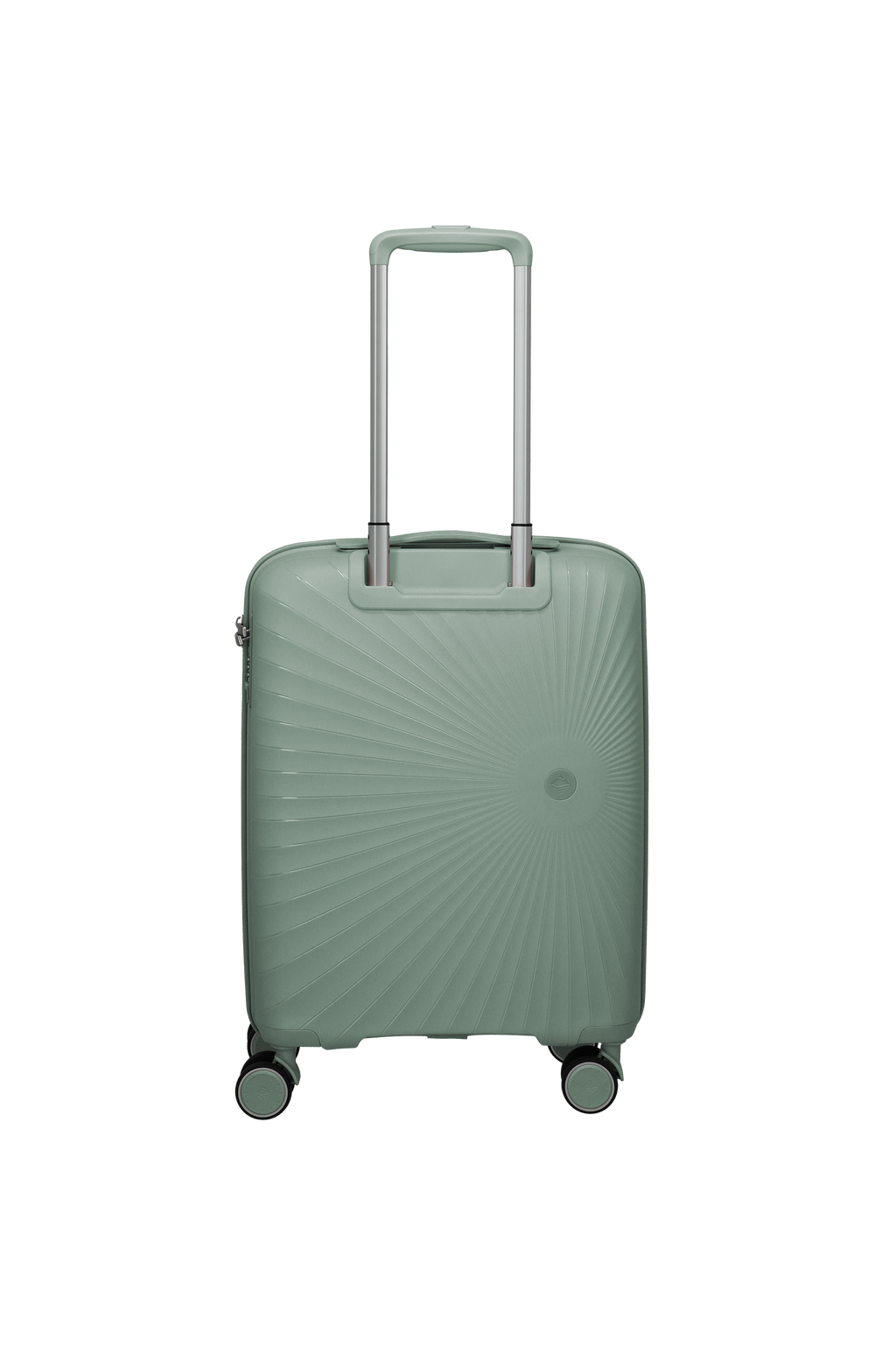 Travelite VOYAAGE 4w Trolley S, Sage Green – Rückansicht
