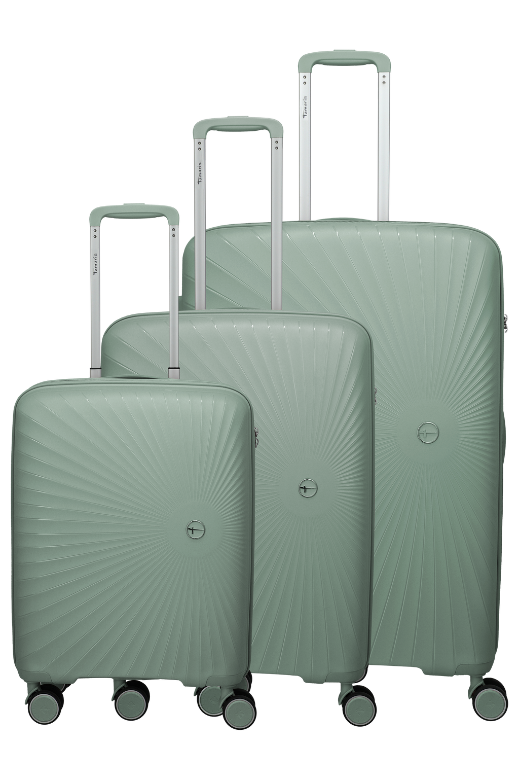 Travelite VOYAAGE 3-tlg. Koffer-Set S/M/L, Sage Green – Koffer S, M und L