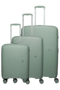 Travelite VOYAAGE 3-tlg. Koffer-Set S/M/L, Sage Green – Koffer S, M und L