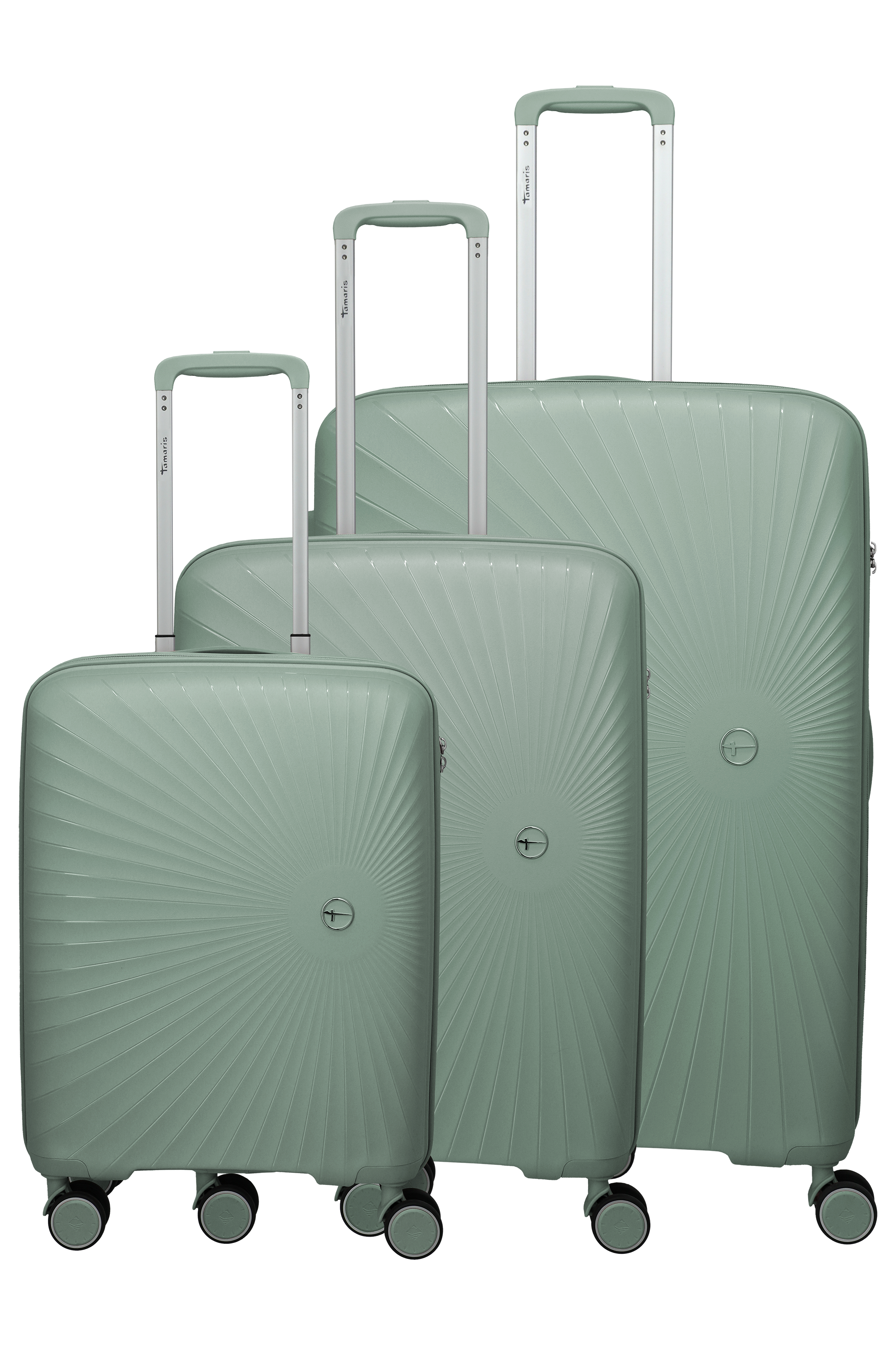 Travelite VOYAAGE 3-tlg. Koffer-Set S/M/L, Sage Green – Koffer S, M und L