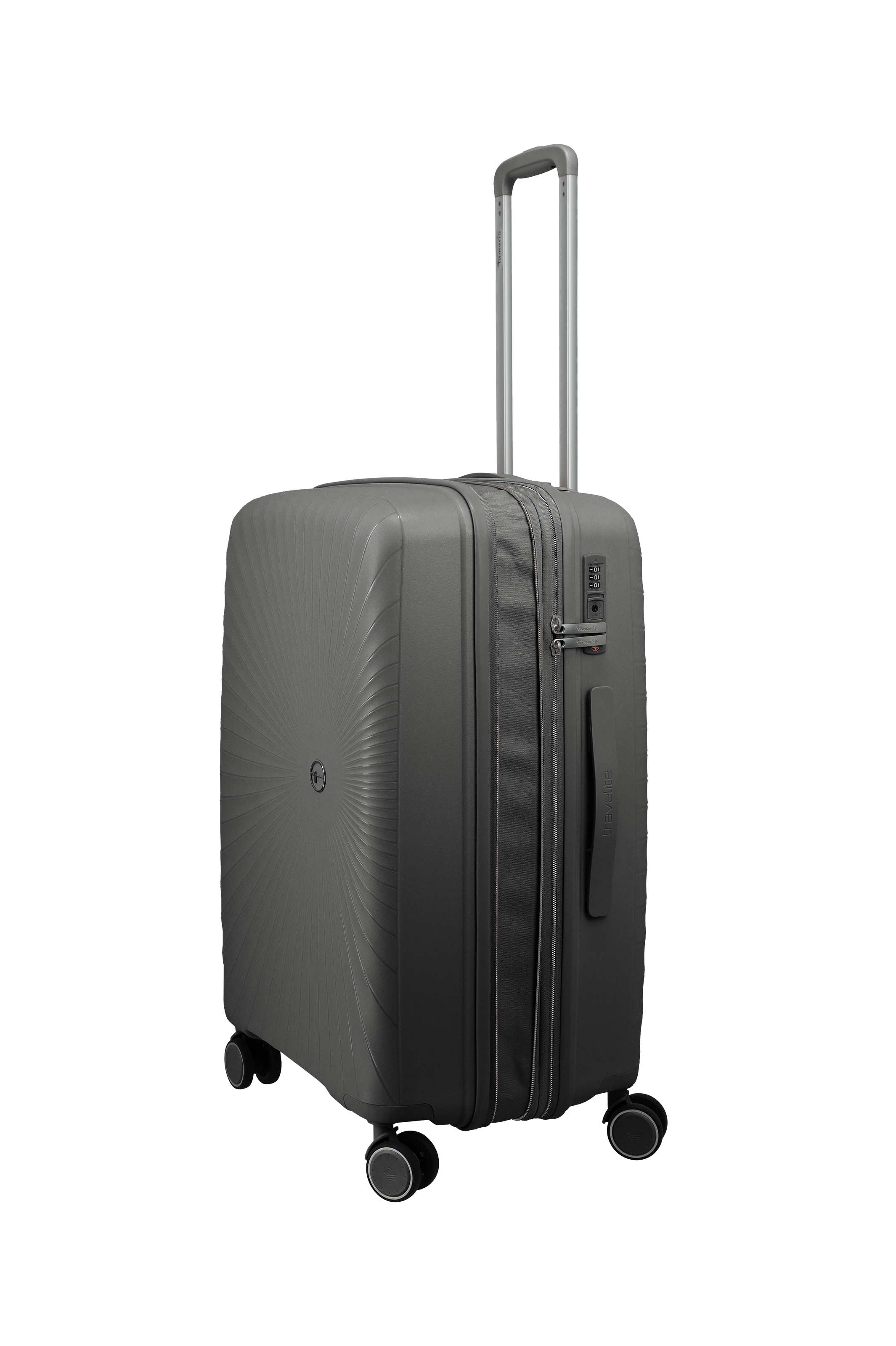 Travelite VOYAAGE 4w Trolley M erw., Anthrazit – Produktansicht 3