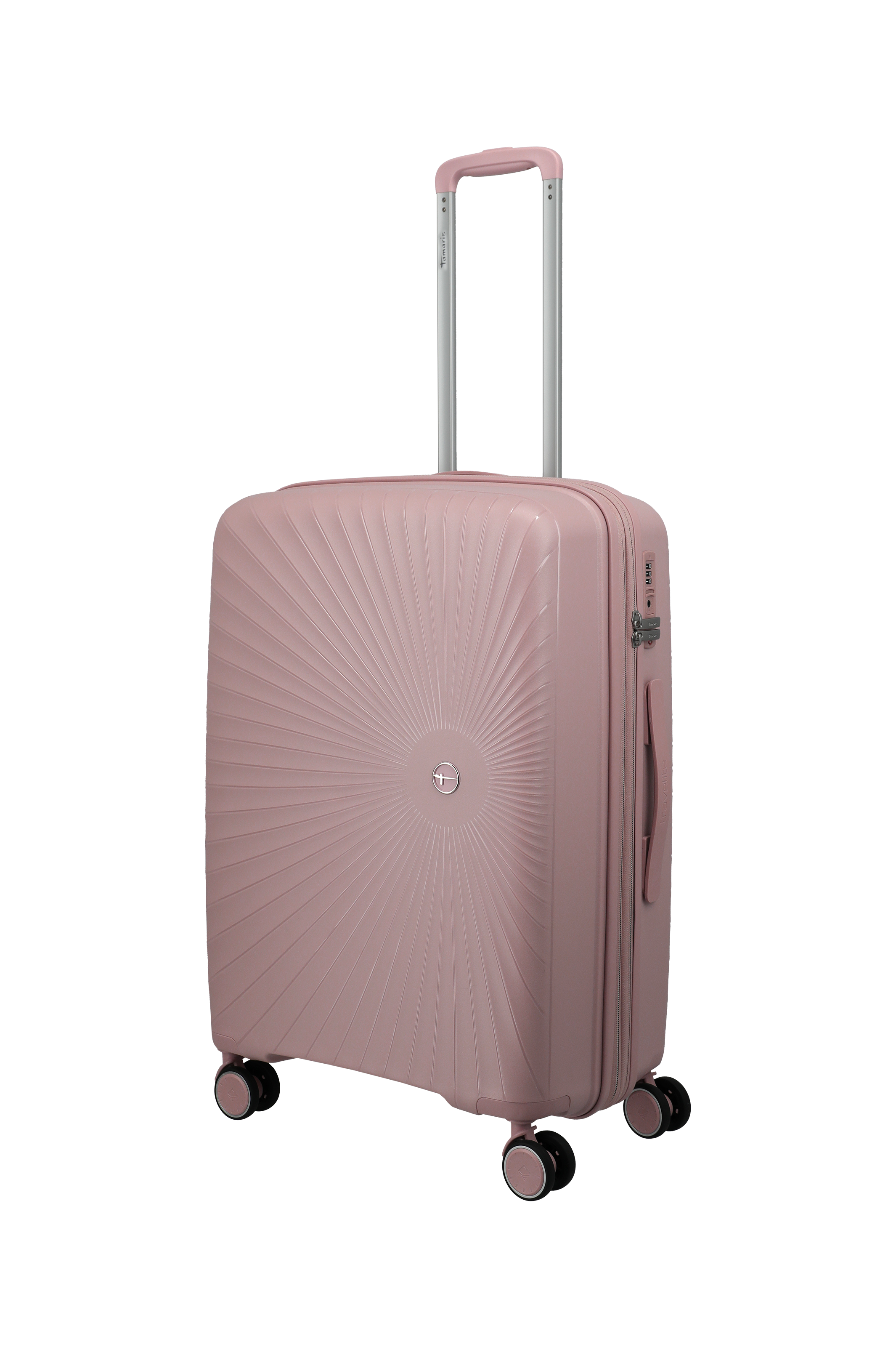Travelite VOYAAGE 4w Trolley M erw., Blush – Schrägansicht