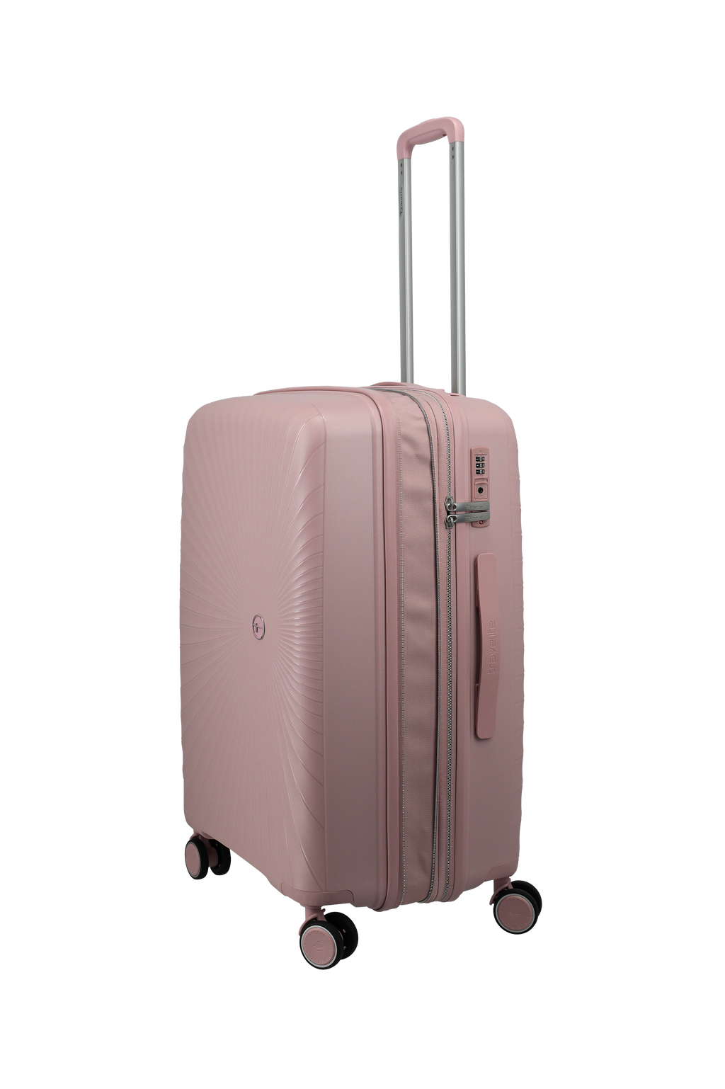 Travelite VOYAAGE 4w Trolley M erw., Blush – Produktansicht 4