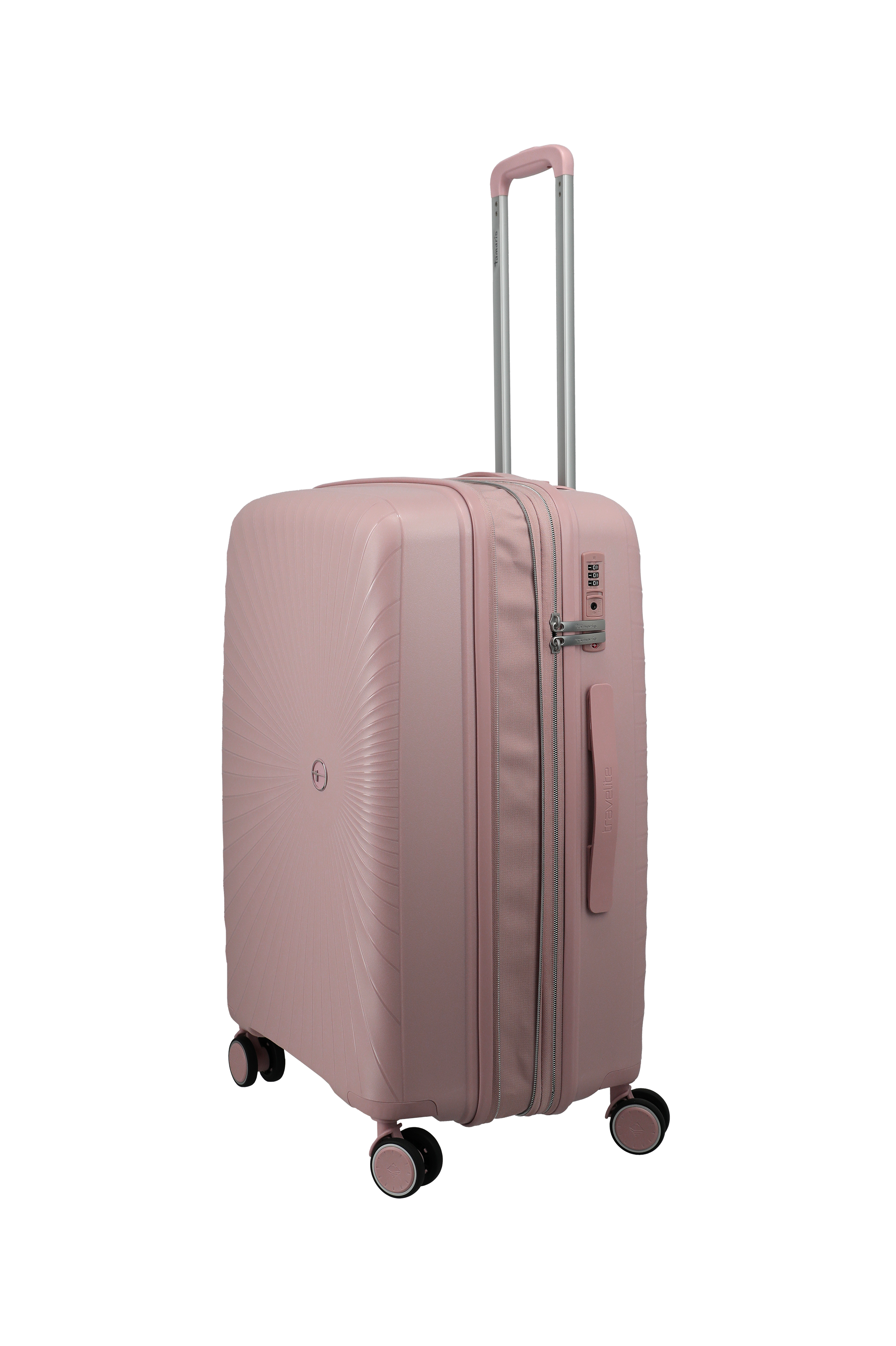 Travelite VOYAAGE 4w Trolley M erw., Blush – Produktansicht 4