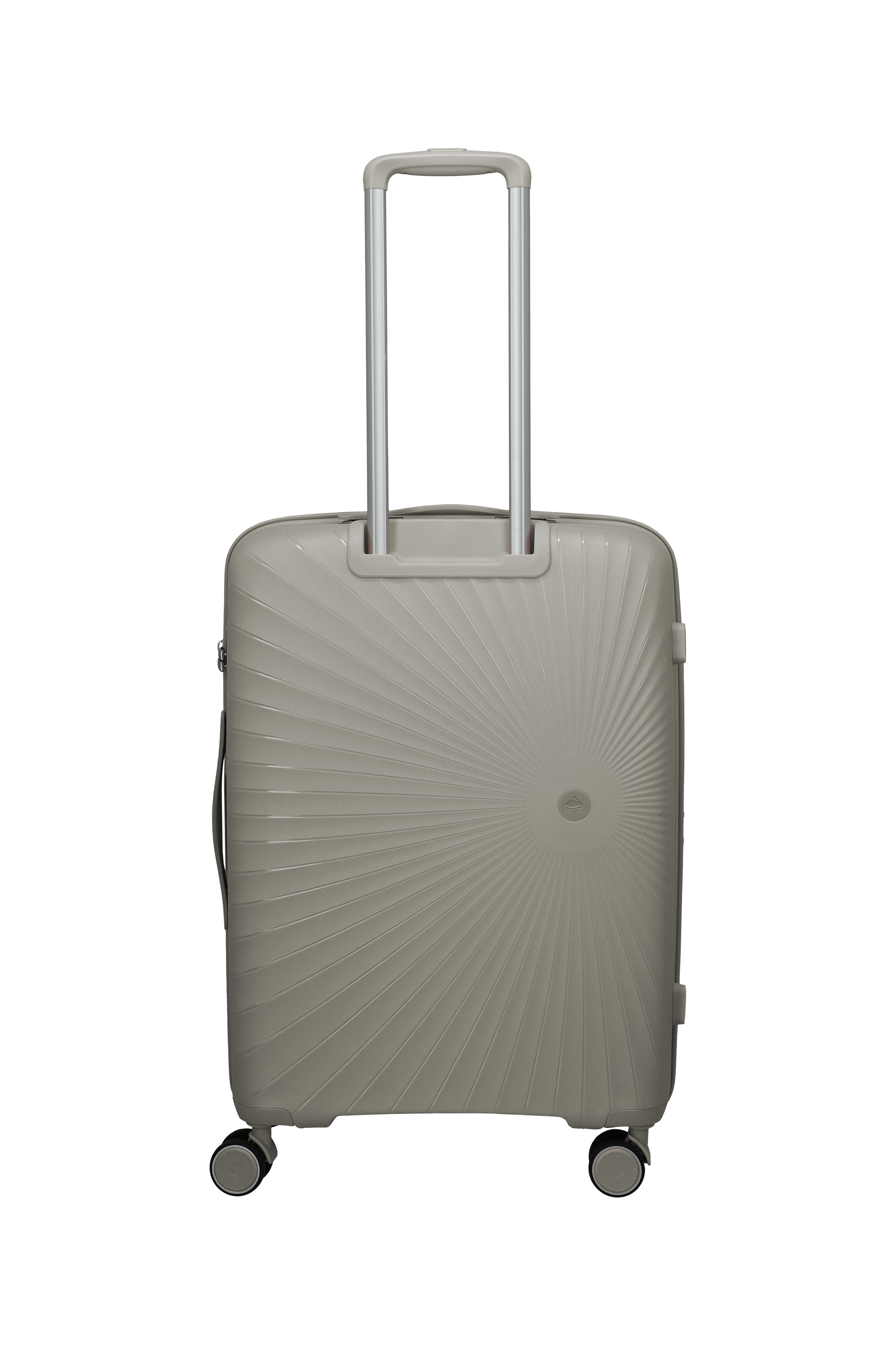 Travelite VOYAAGE 4w Trolley M erw., Sand – Rückansicht