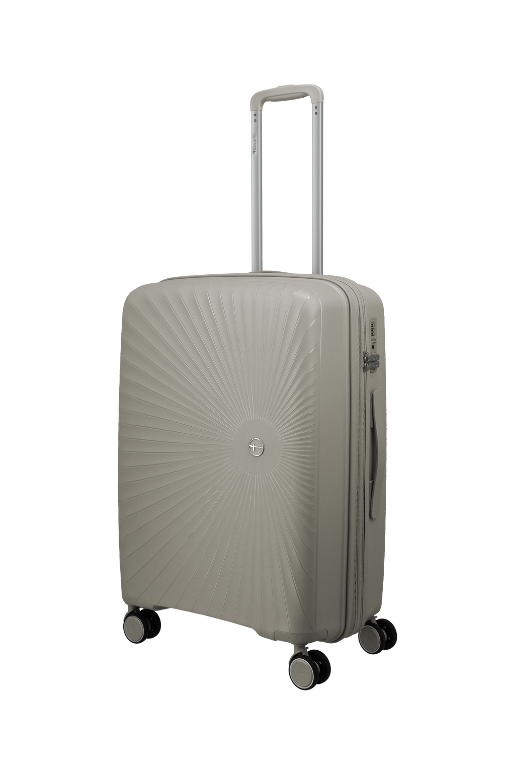 Travelite VOYAAGE 4w Trolley M erw., Sand – Schrägansicht