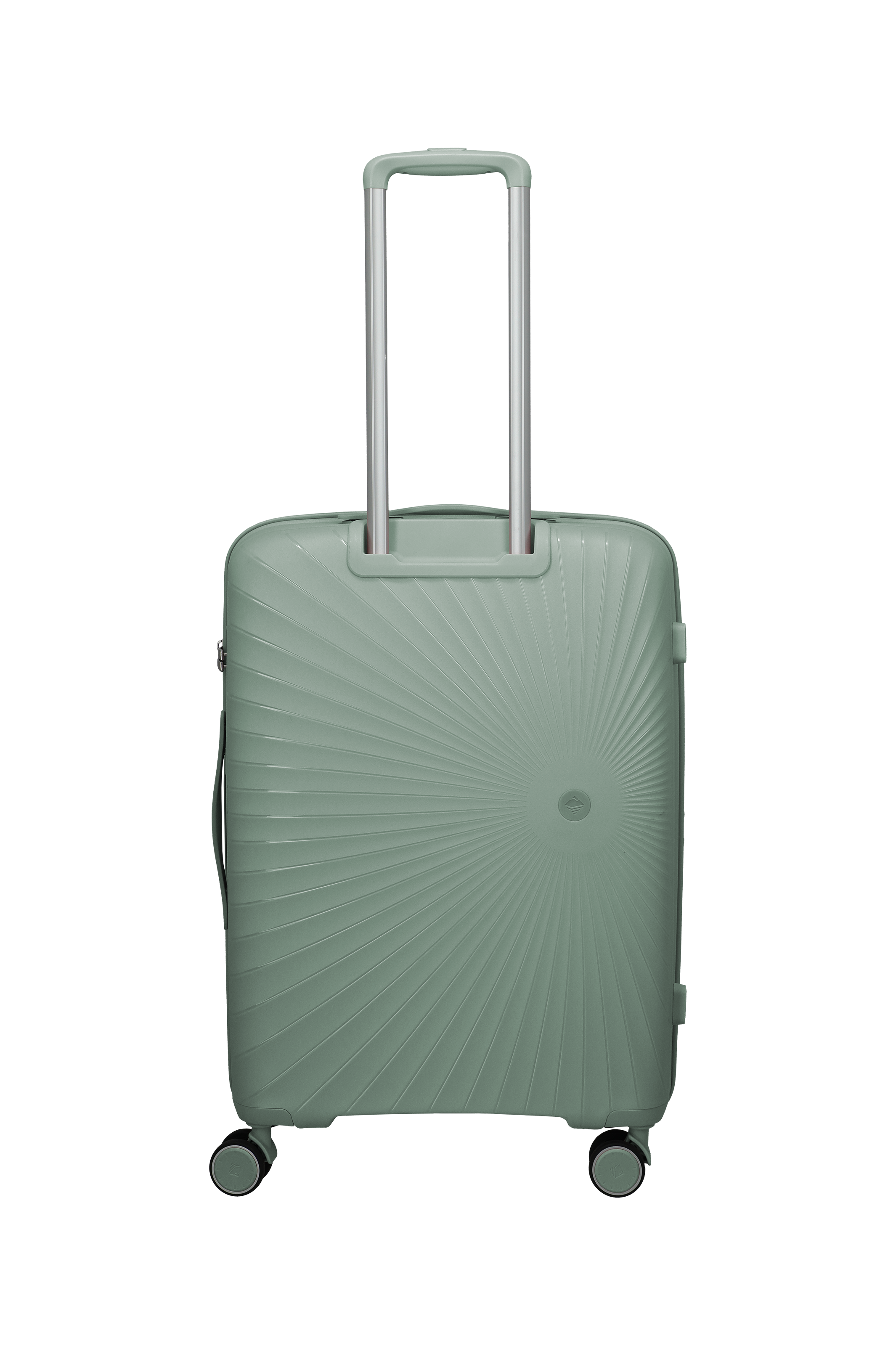 Travelite VOYAAGE 4w Trolley M erw., Sage Green – Rückansicht