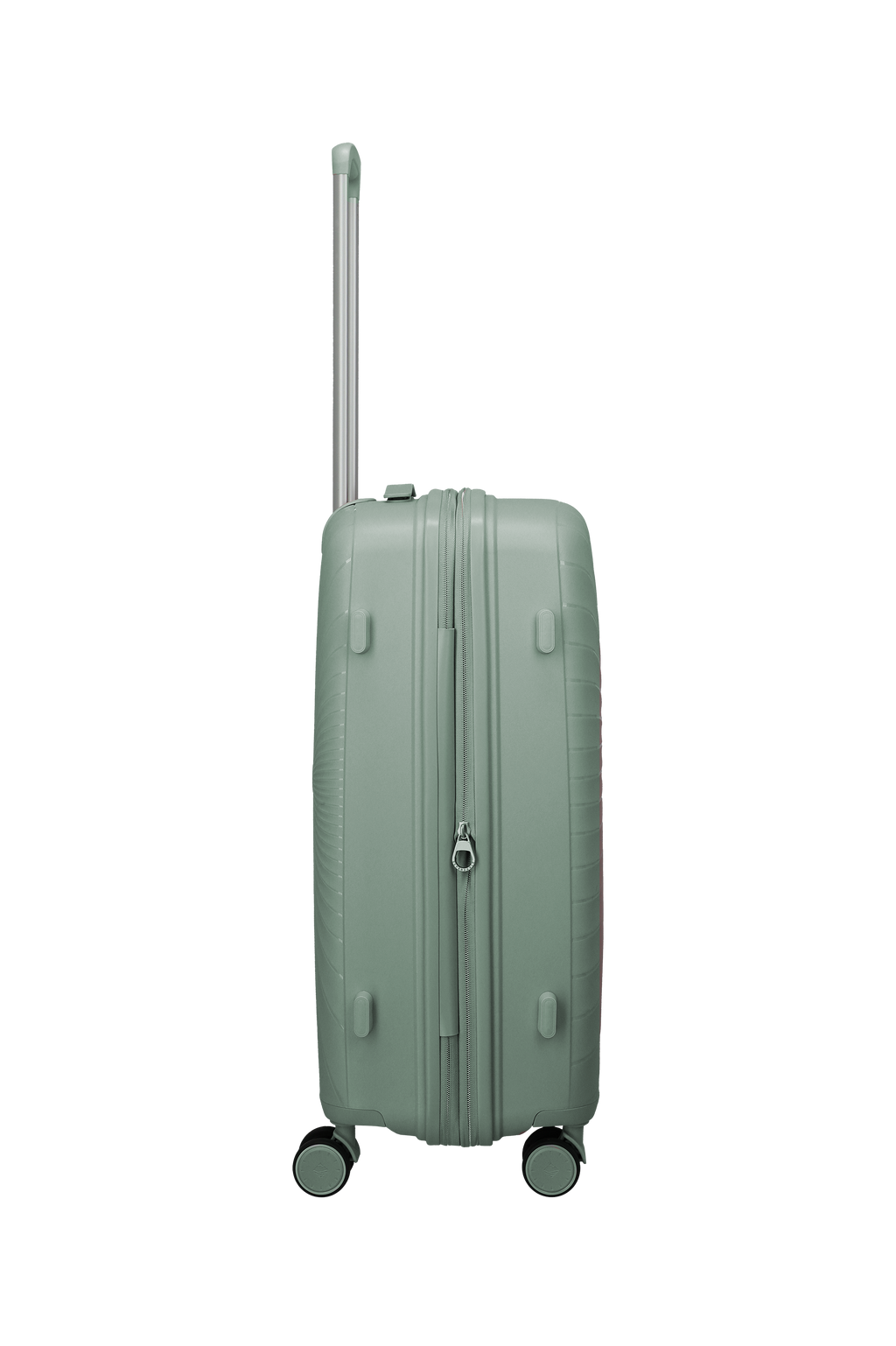 Travelite VOYAAGE 4w Trolley M erw., Sage Green – Seitenansicht