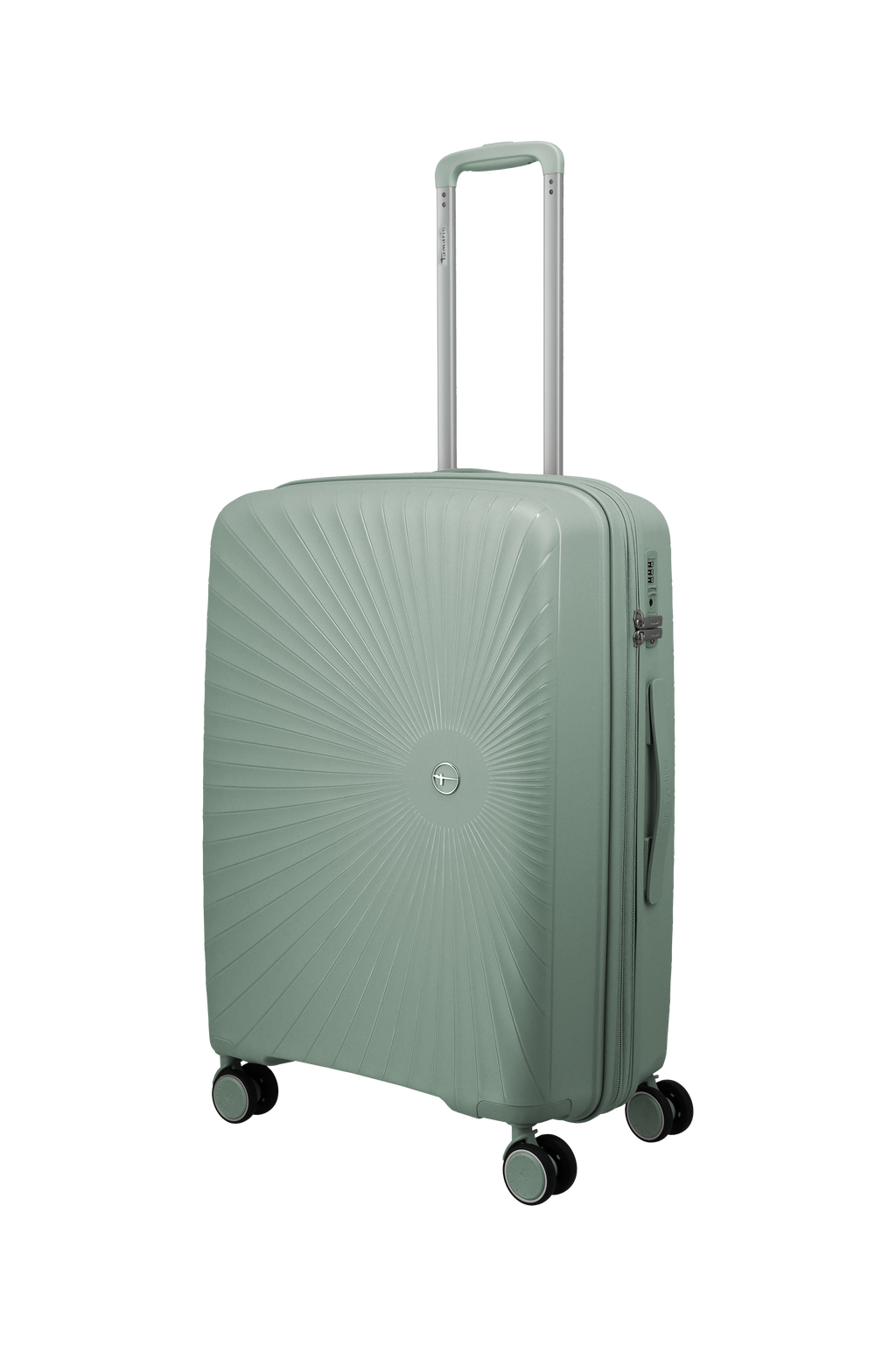 Travelite VOYAAGE 4w Trolley M erw., Sage Green – Schrägansicht