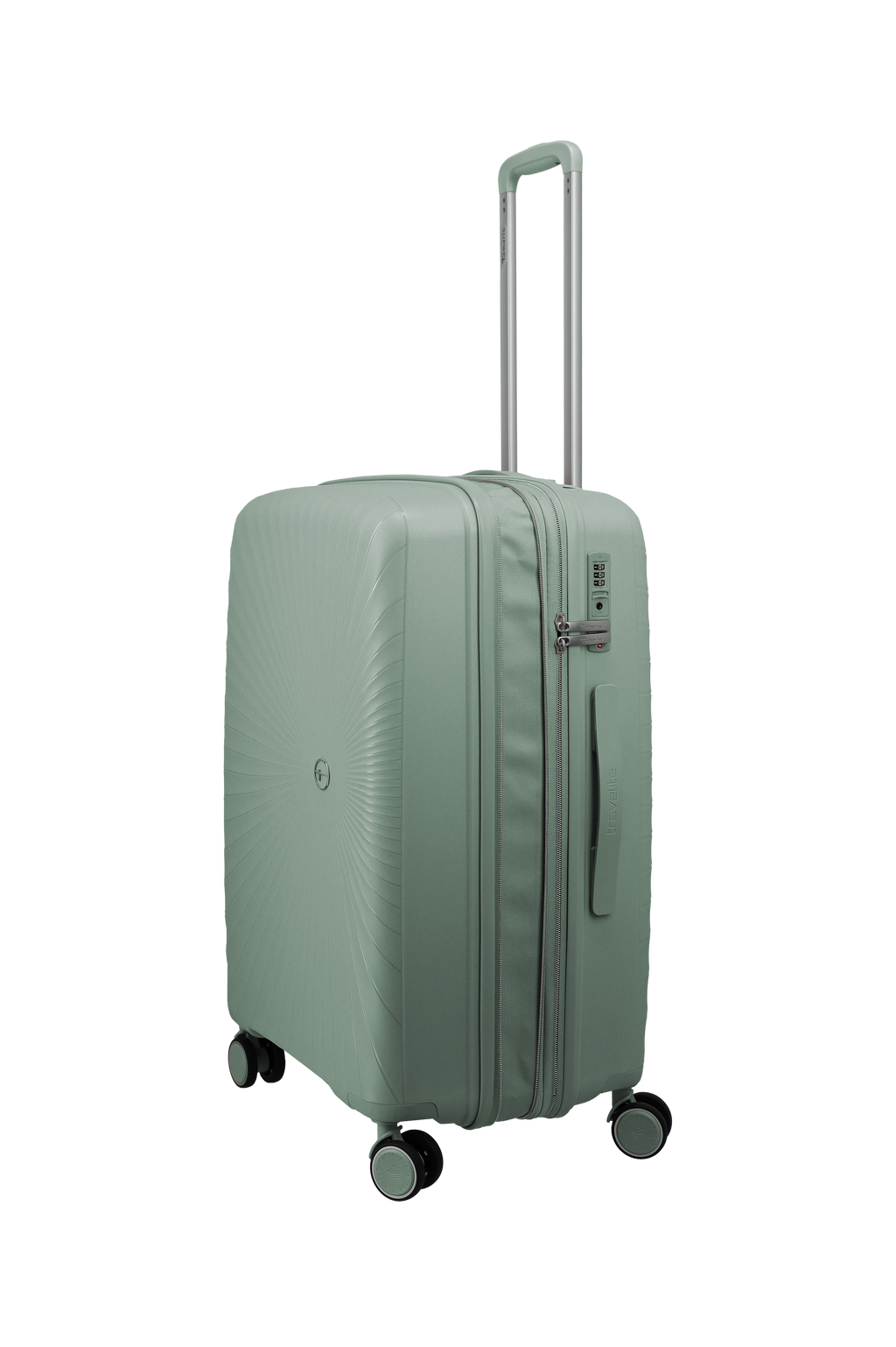 Travelite VOYAAGE 4w Trolley M erw., Sage Green – Produktansicht 3