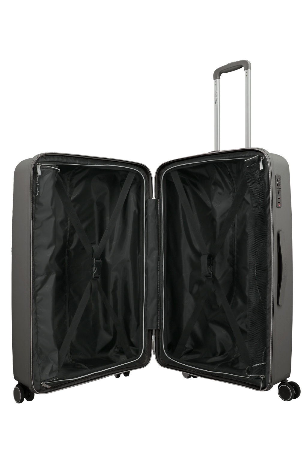 Travelite VOYAAGE 4w Trolley L, Anthrazit – Innenansicht