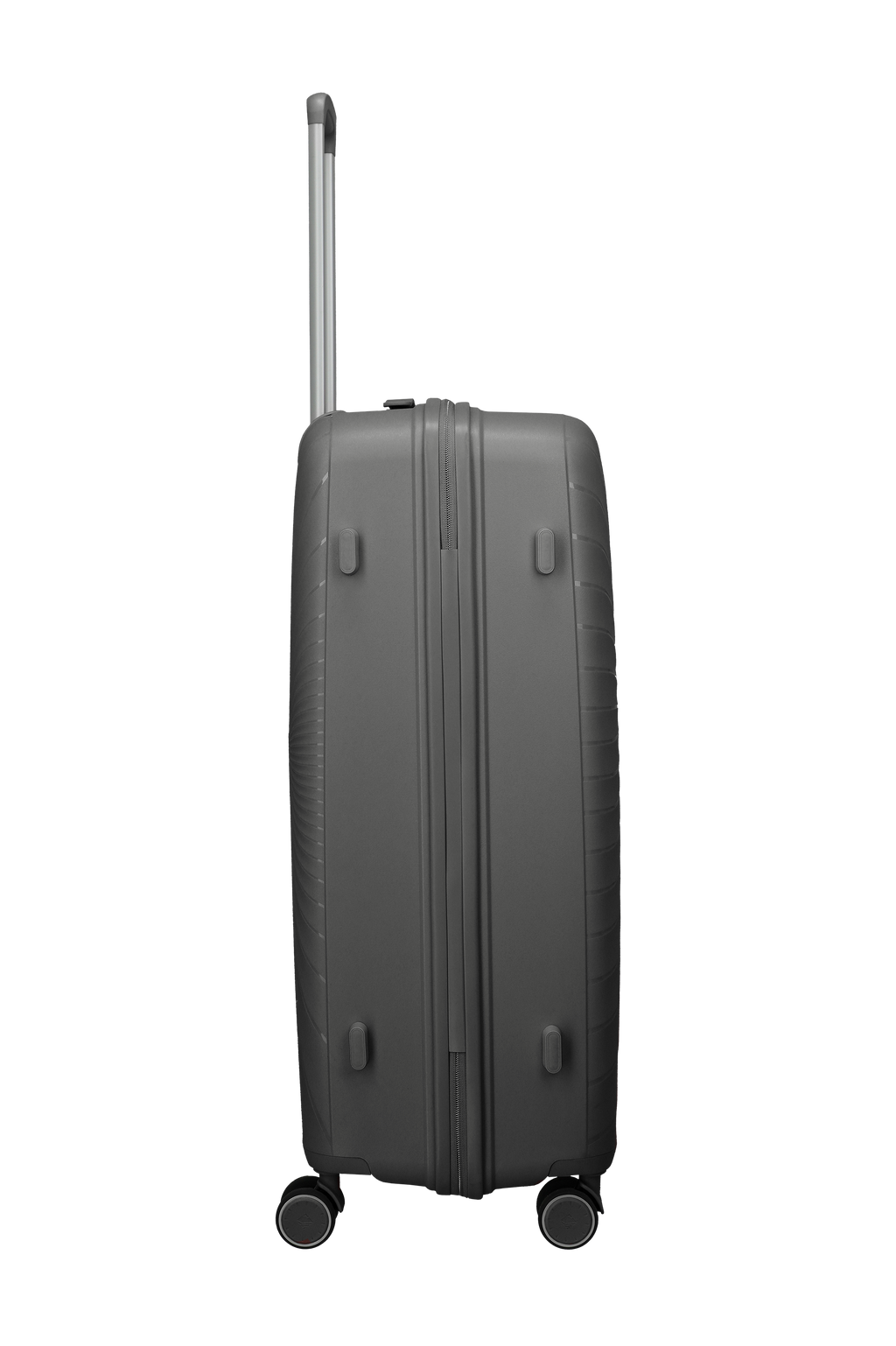 Travelite VOYAAGE 4w Trolley L, Anthrazit – Seitenansicht