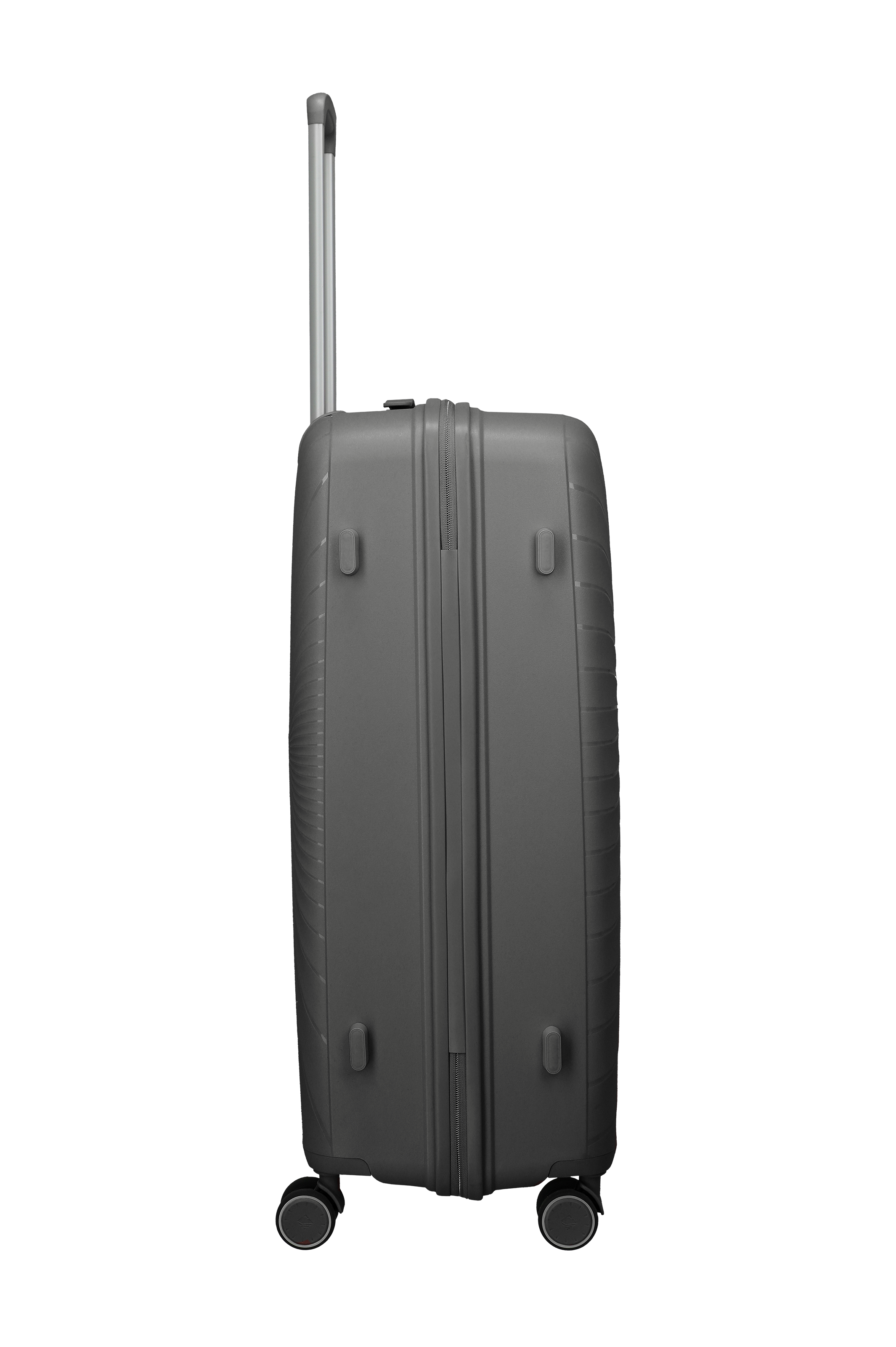 Travelite VOYAAGE 4w Trolley L, Anthrazit – Seitenansicht