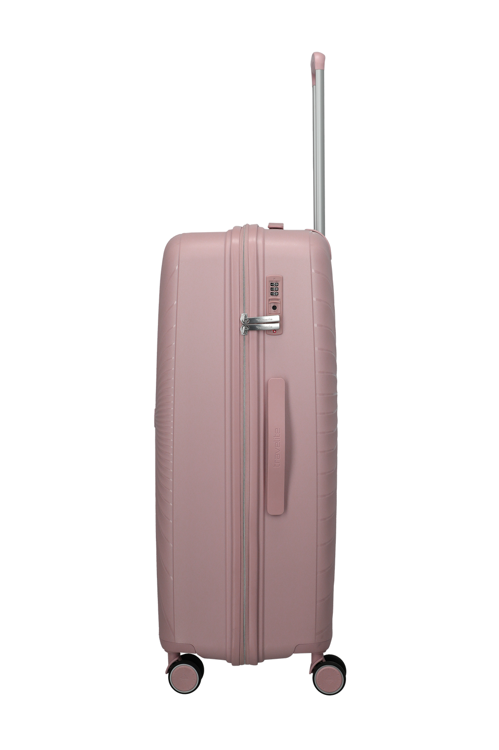 Travelite VOYAAGE 4w Trolley L, Blush – Seitenansicht