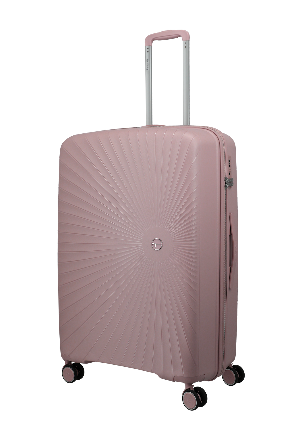 Travelite VOYAAGE 4w Trolley L, Blush – Schrägansicht