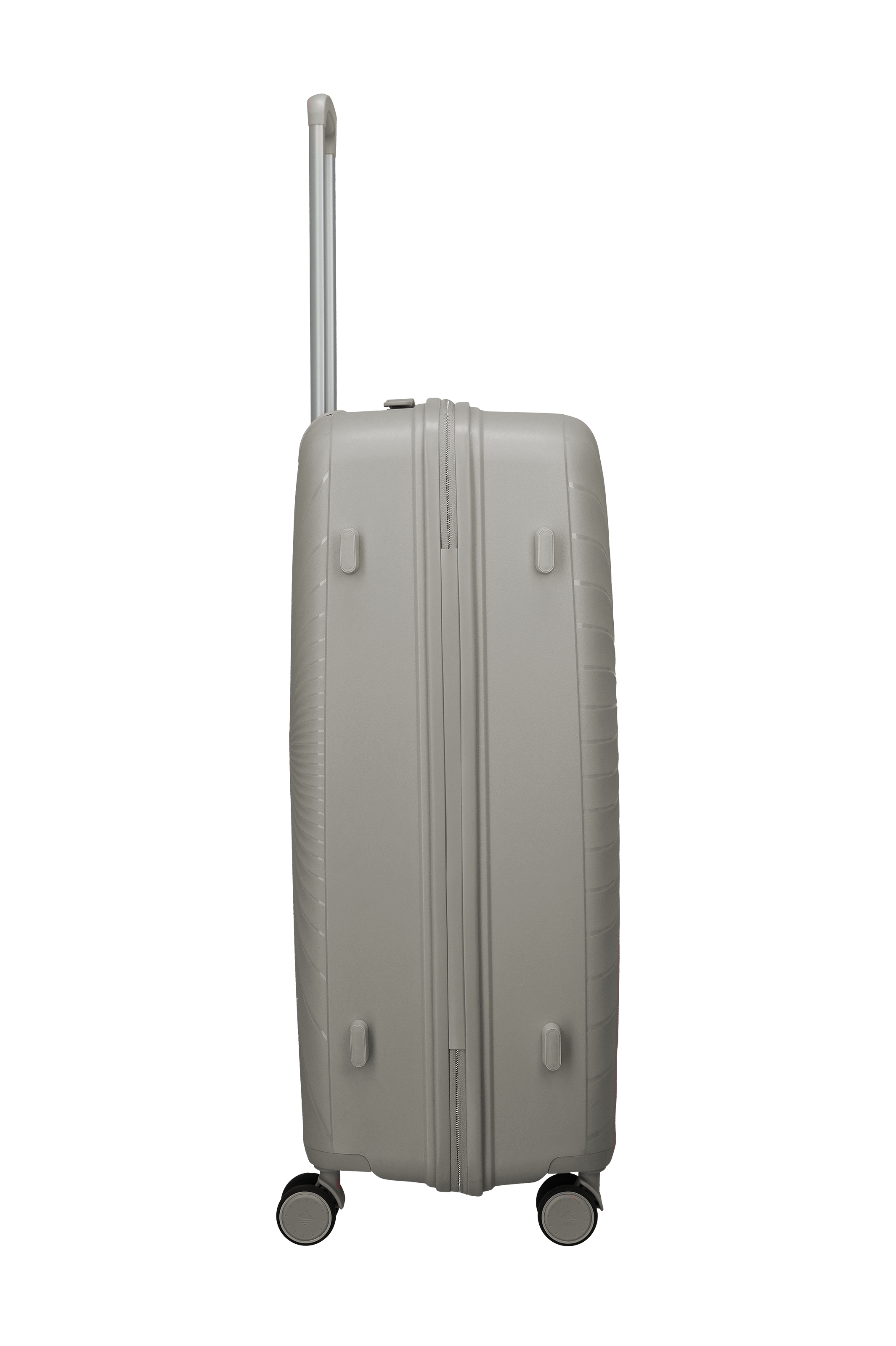 Travelite VOYAAGE 4w Trolley L, Sand – Seitenansicht