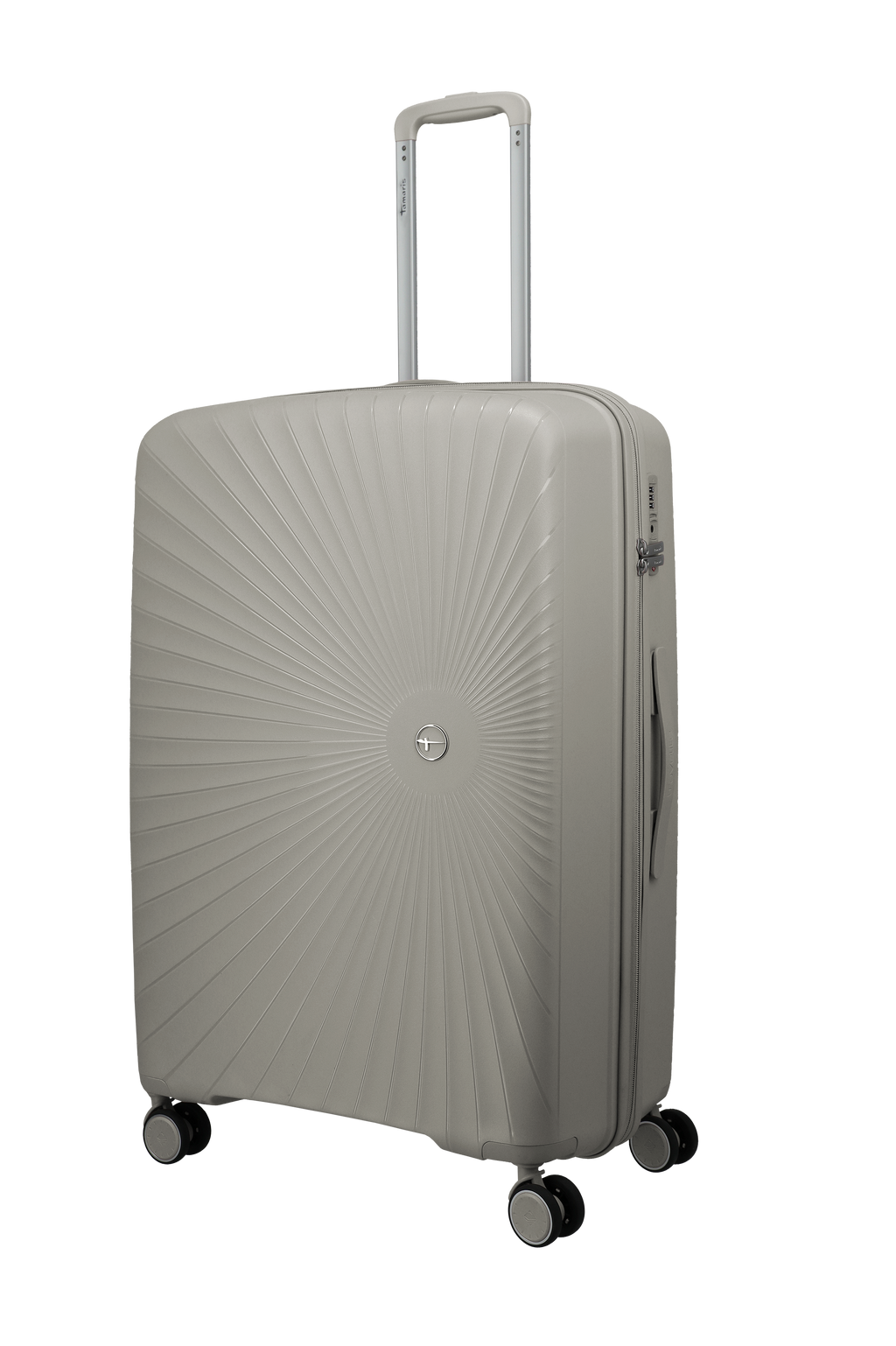 Travelite VOYAAGE 4w Trolley L, Sand – Schrägansicht