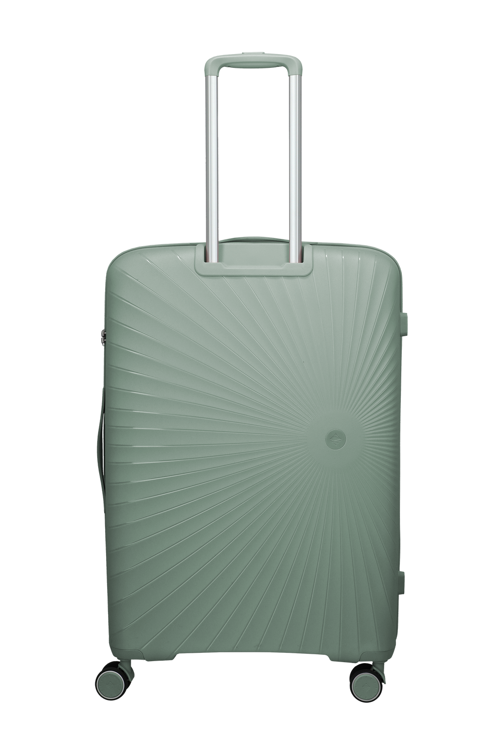Travelite VOYAAGE 4w Trolley L, Sage Green – Rückansicht