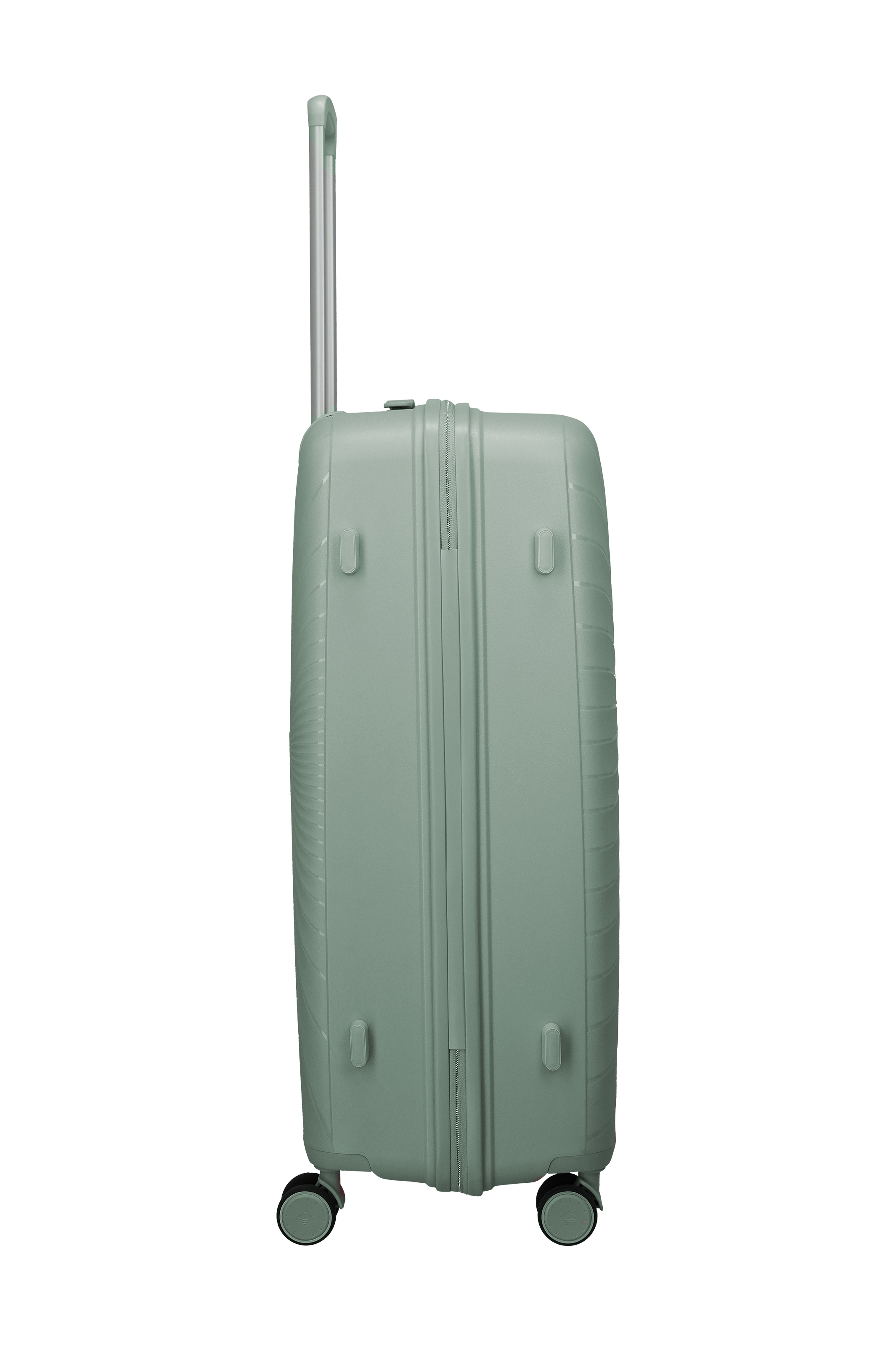 Travelite VOYAAGE 4w Trolley L, Sage Green – Seitenansicht