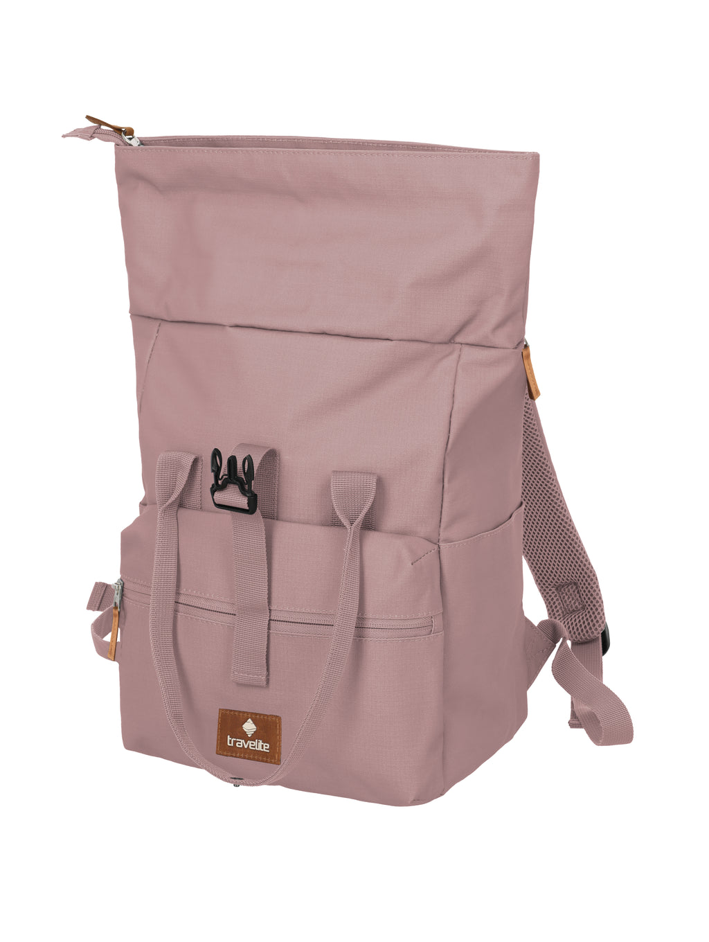 Travelite BASICS Short Handle Rollup, Smoky Rose