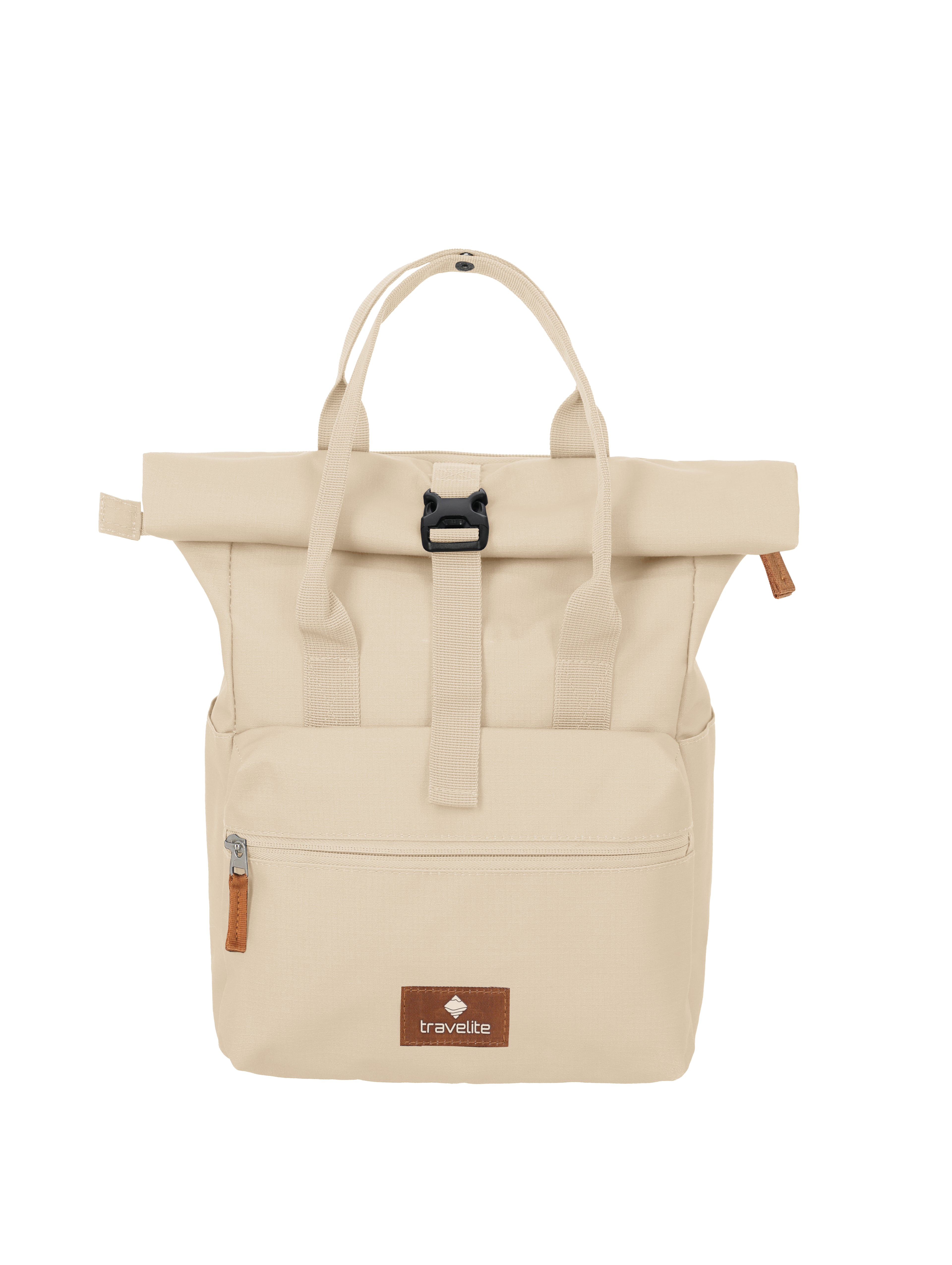 Travelite BASICS Short Handle Rollup, Off-White