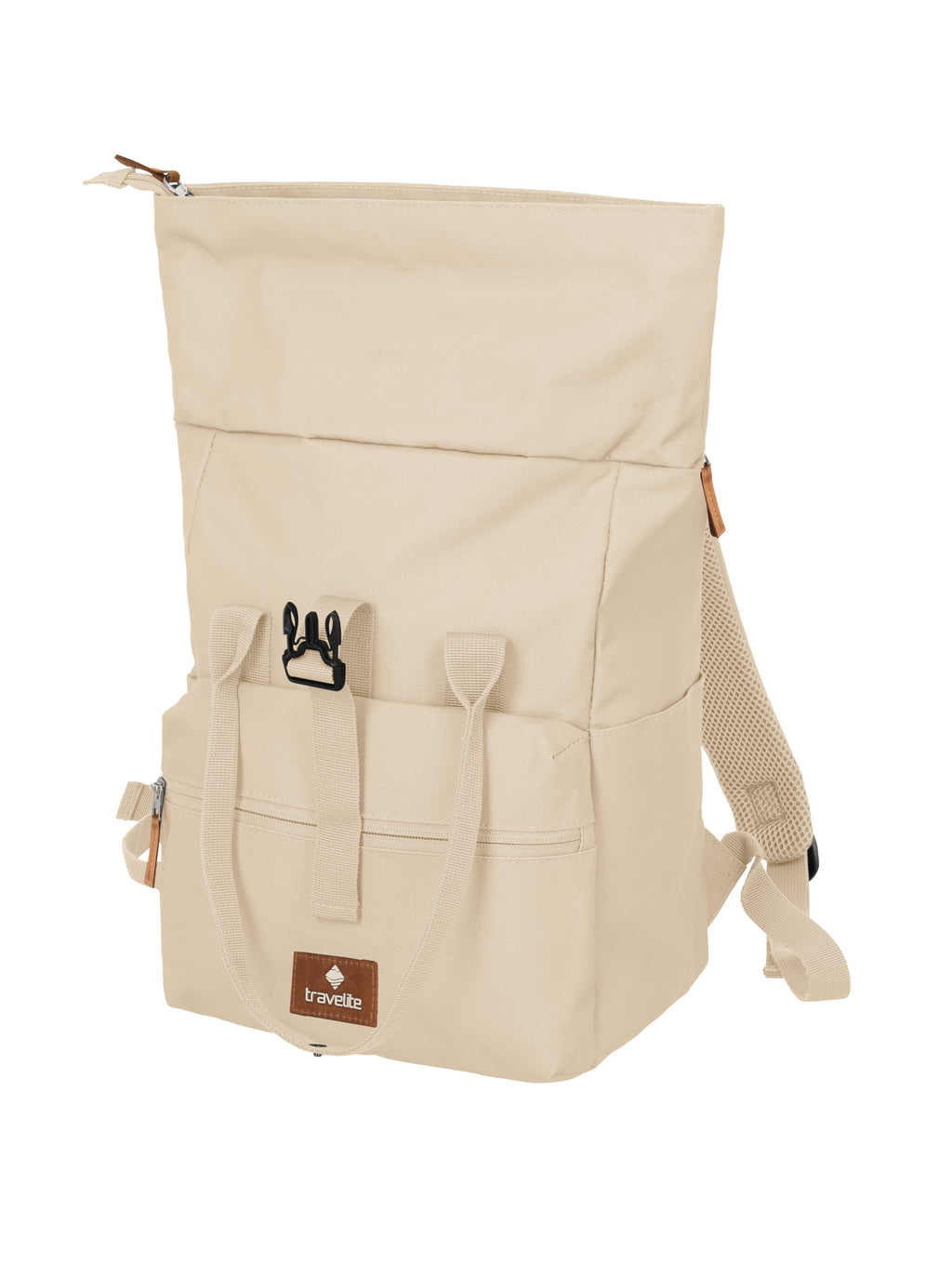 Travelite BASICS Short Handle Rollup, Off-White