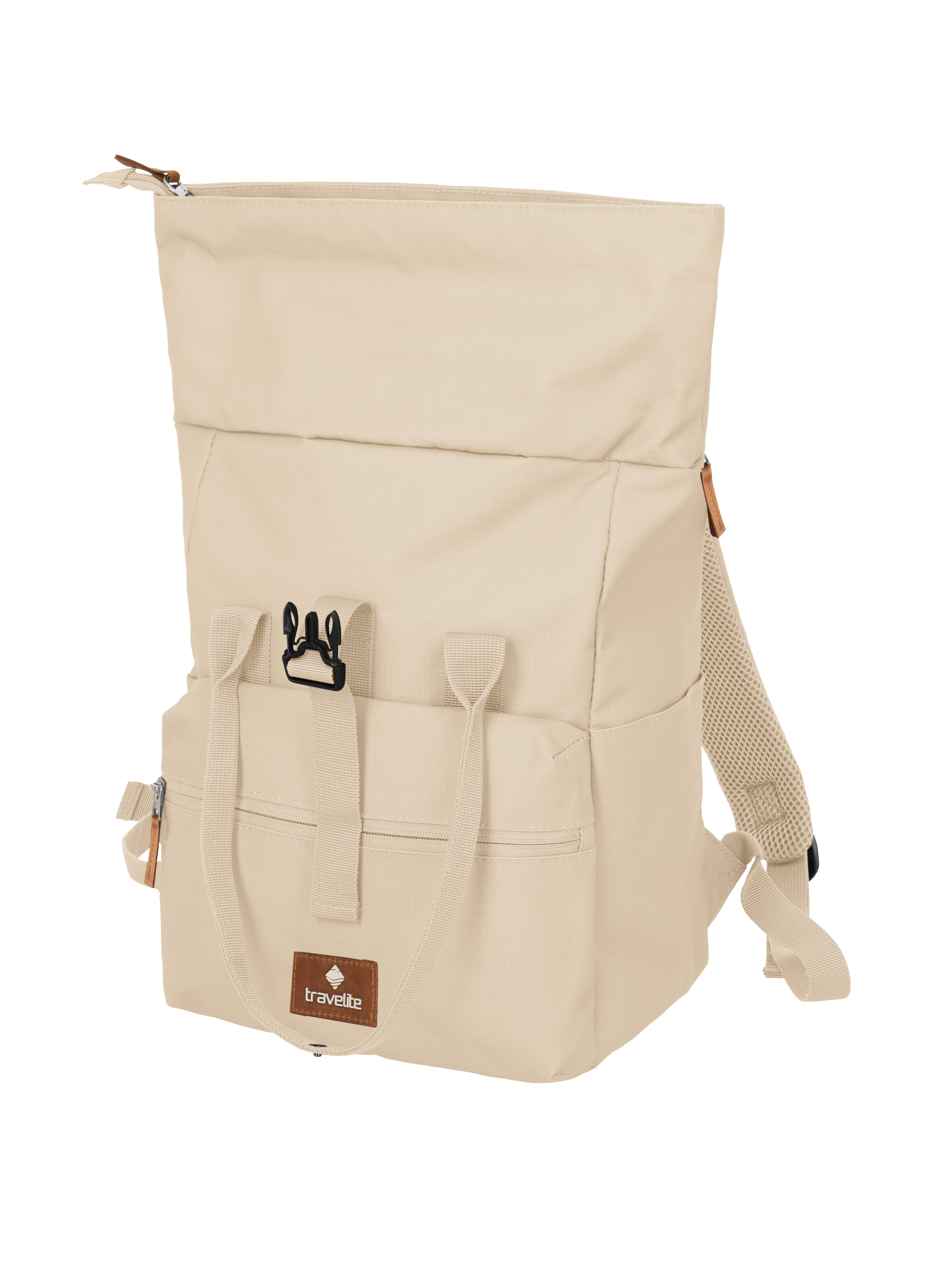 Travelite BASICS Short Handle Rollup, Off-White