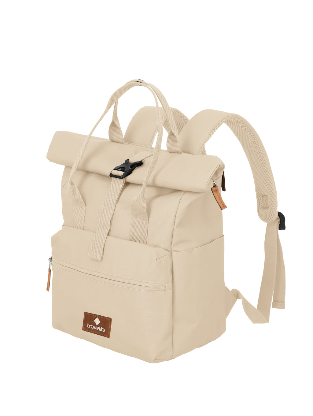 Travelite BASICS Short Handle Rollup, Off-White