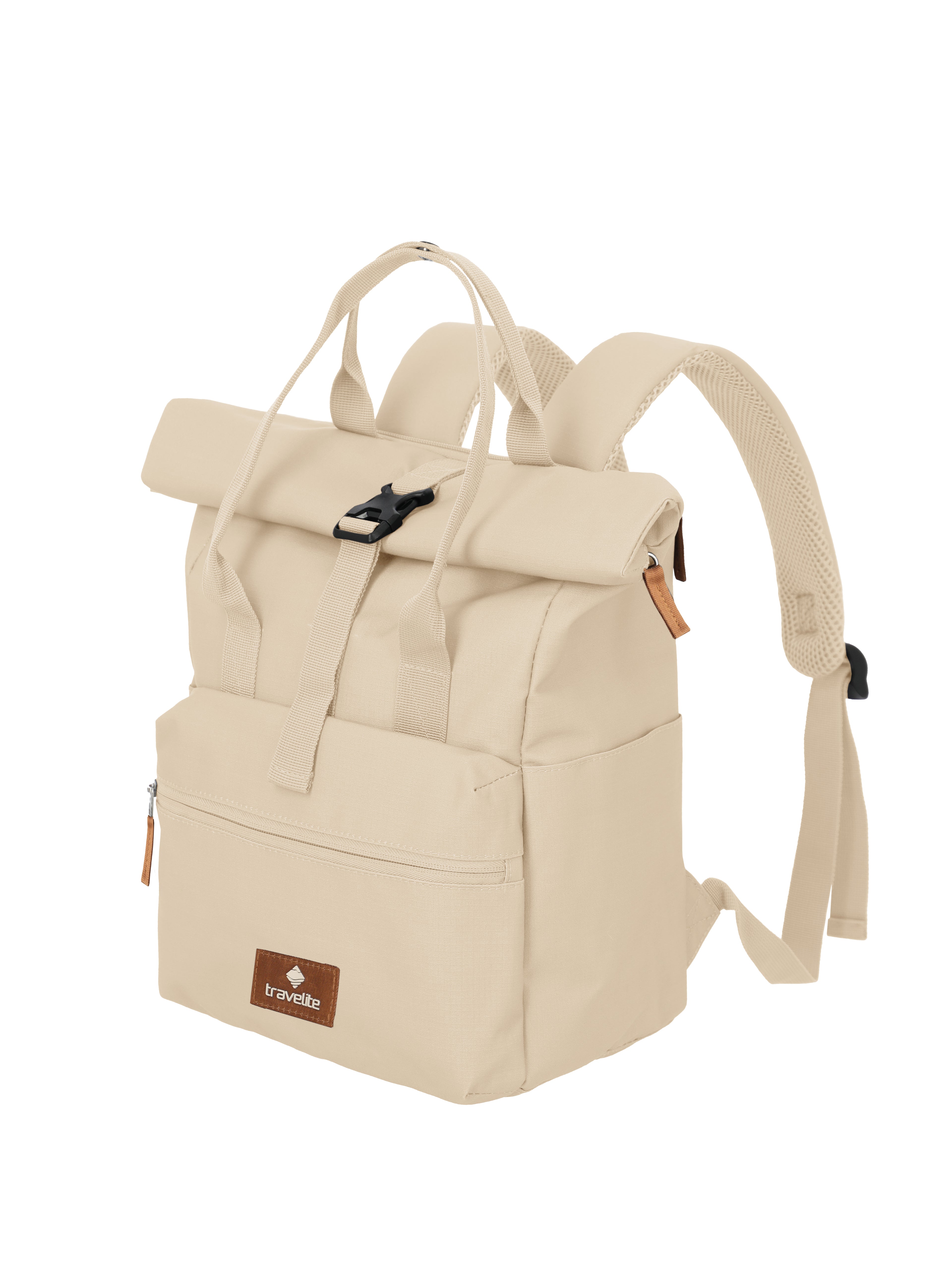 Travelite BASICS Short Handle Rollup, Off-White