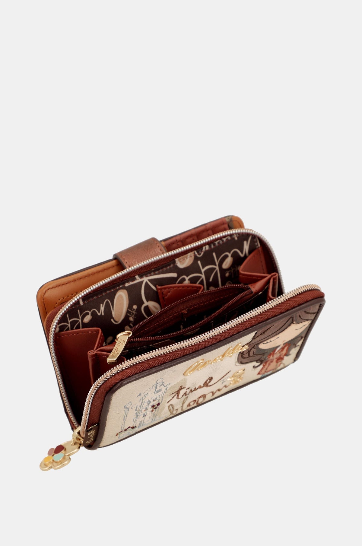 Anekke Feste RFID-Brieftasche Tulip mittelgroß – Produktansicht 8
