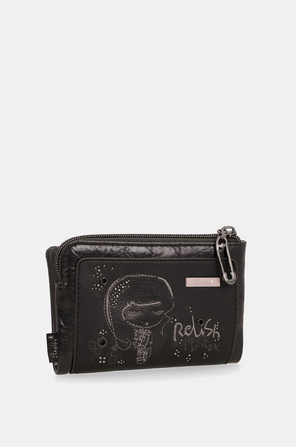 Anekke Weiche RFID-Brieftasche Iron mittelgroß – Produktansicht 2