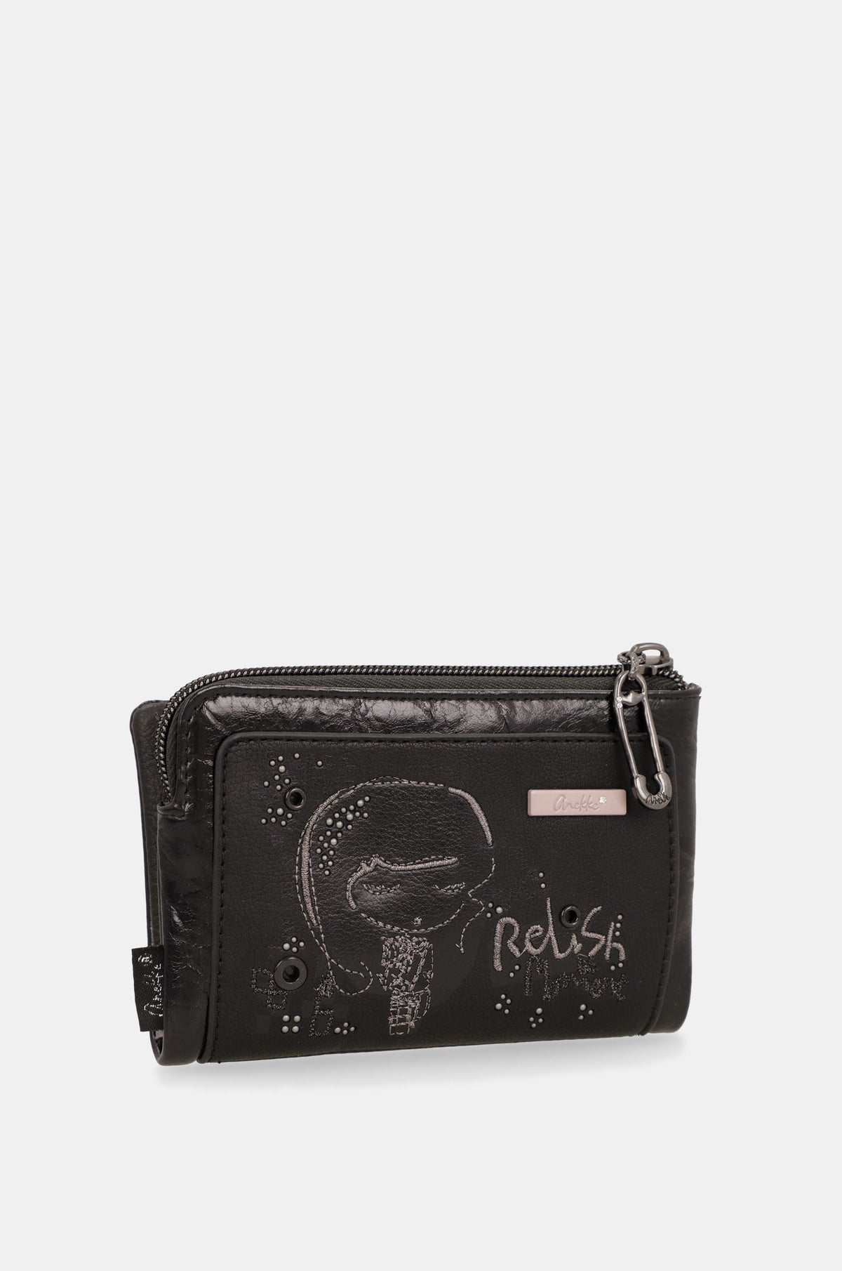 Anekke Weiche RFID-Brieftasche Iron mittelgroß – Produktansicht 2