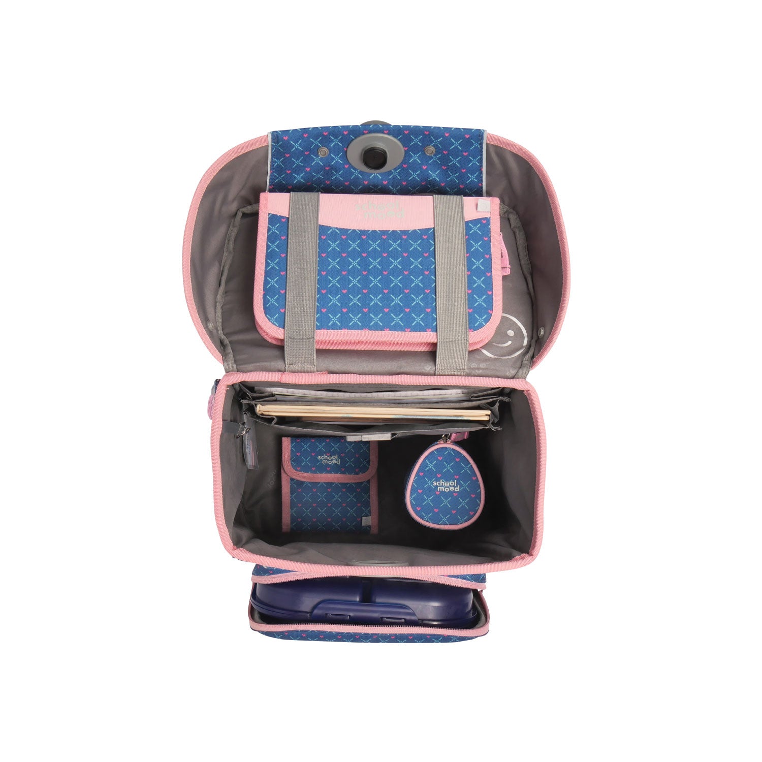 School-Mood Schulranzen-Set Champion Maxx Pro, Mila