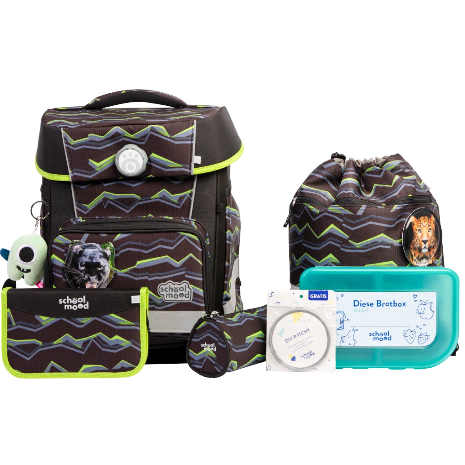 School-Mood Schulranzen-Set Champion Maxx Pro, Finn