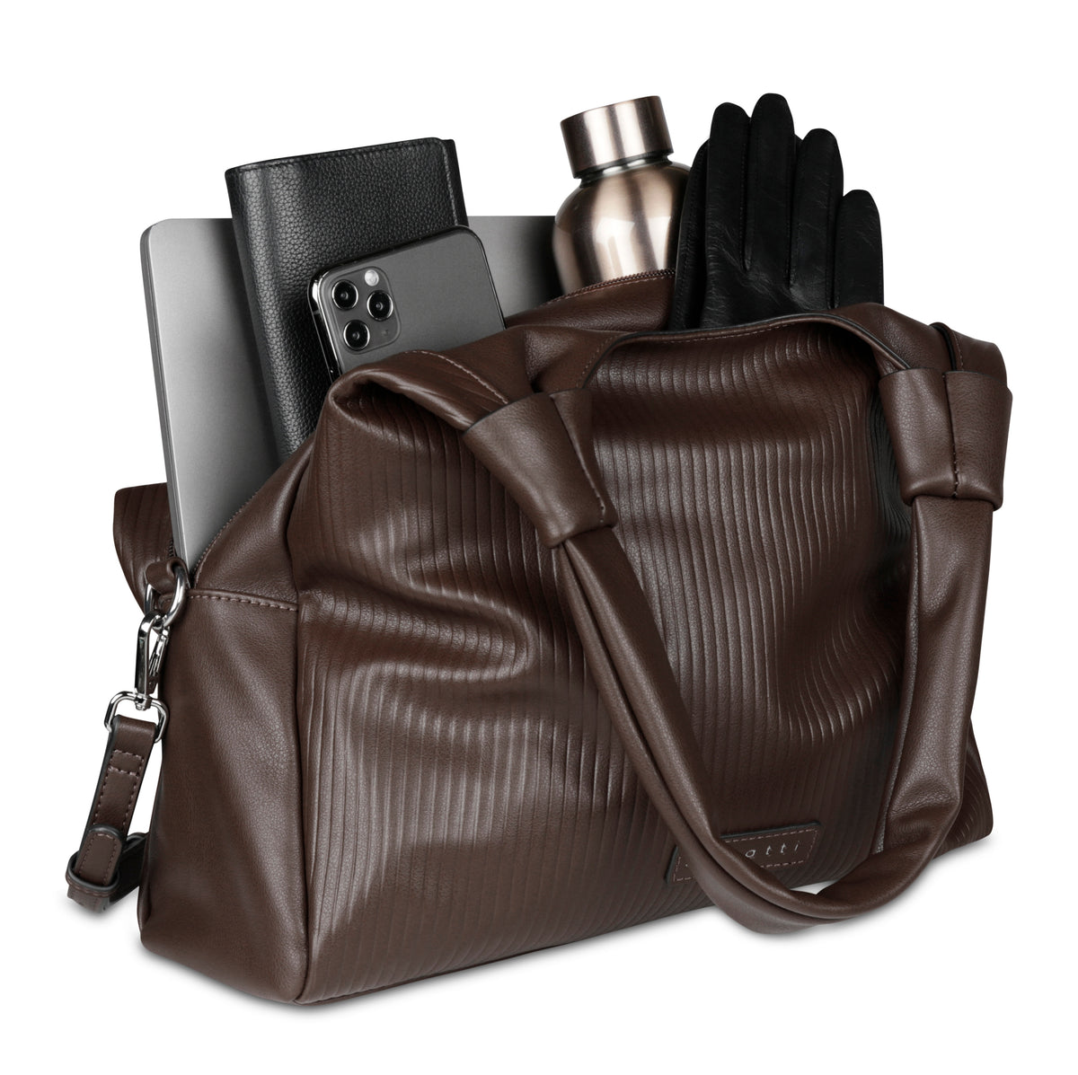 Bugatti Bags Bugatti Bags Ria Schultertasche M – Braun Braun · Bild 5