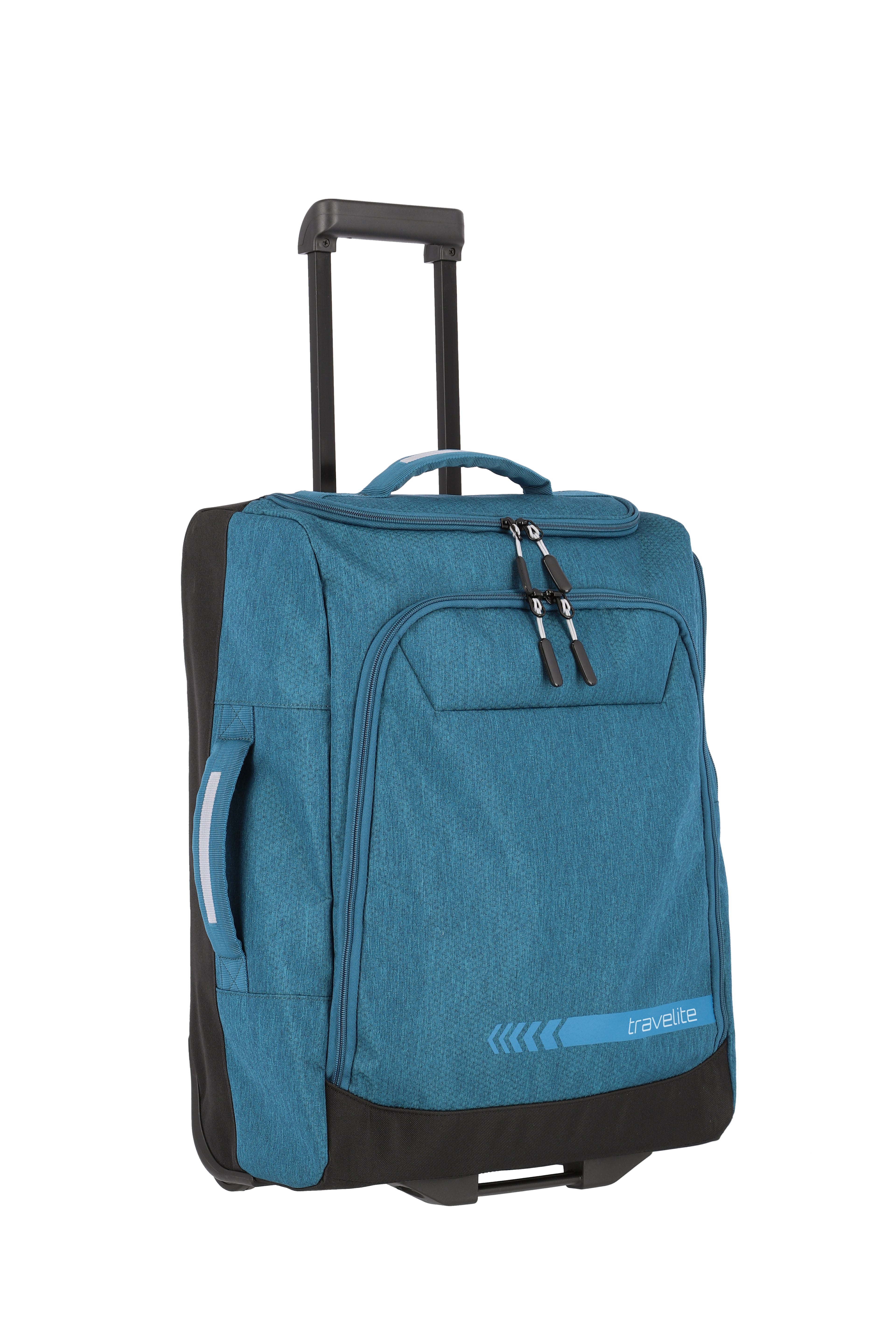 Travelite KICK OFF Rollenreisetasche S, Petrol