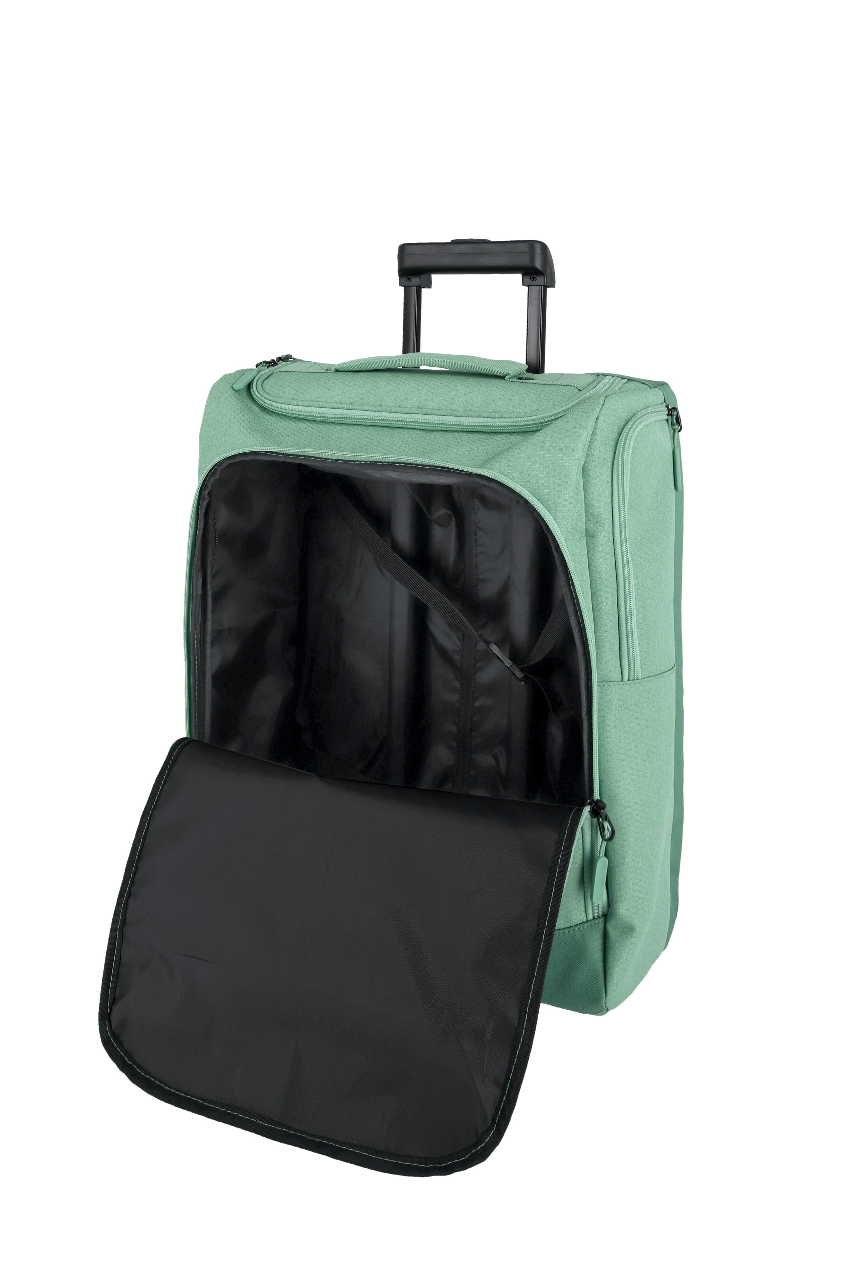 Travelite KICK OFF Rollenreisetasche S, Salbei