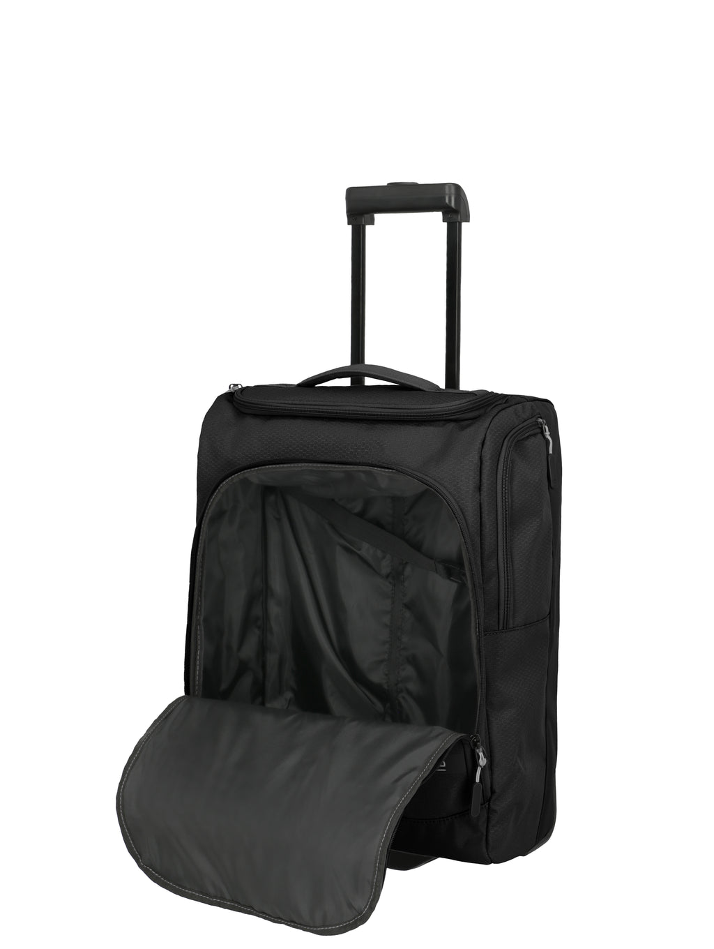 Travelite KICK OFF Rollenreisetasche S, Schwarz