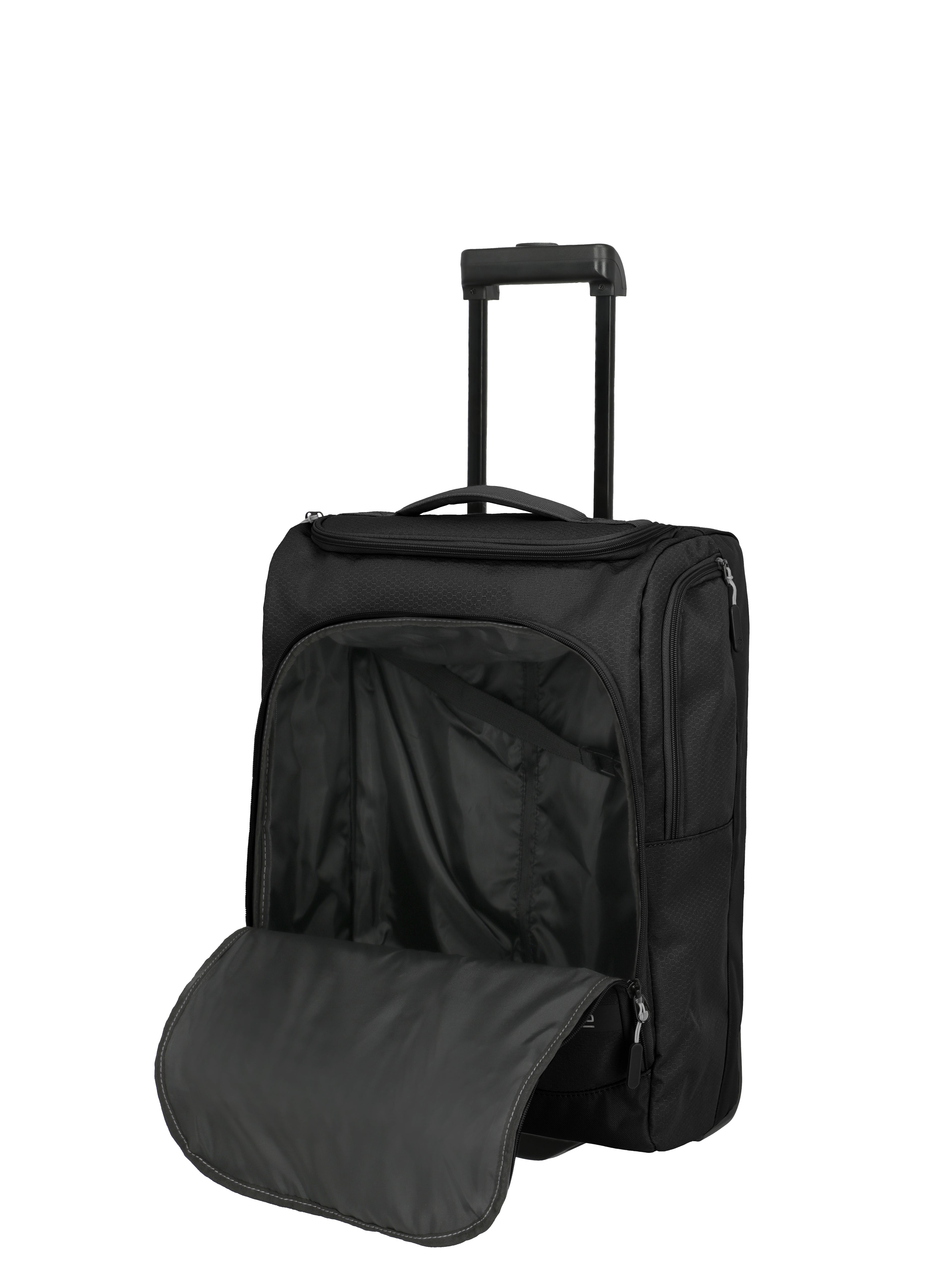 Travelite KICK OFF Rollenreisetasche S, Schwarz