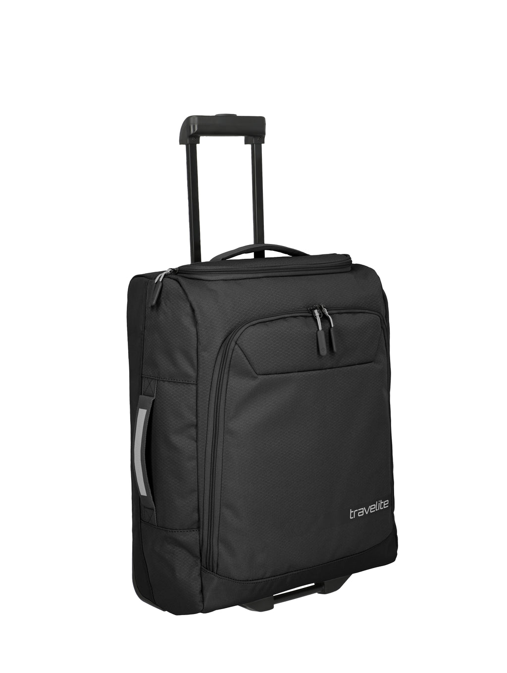 Travelite KICK OFF Rollenreisetasche S, Schwarz