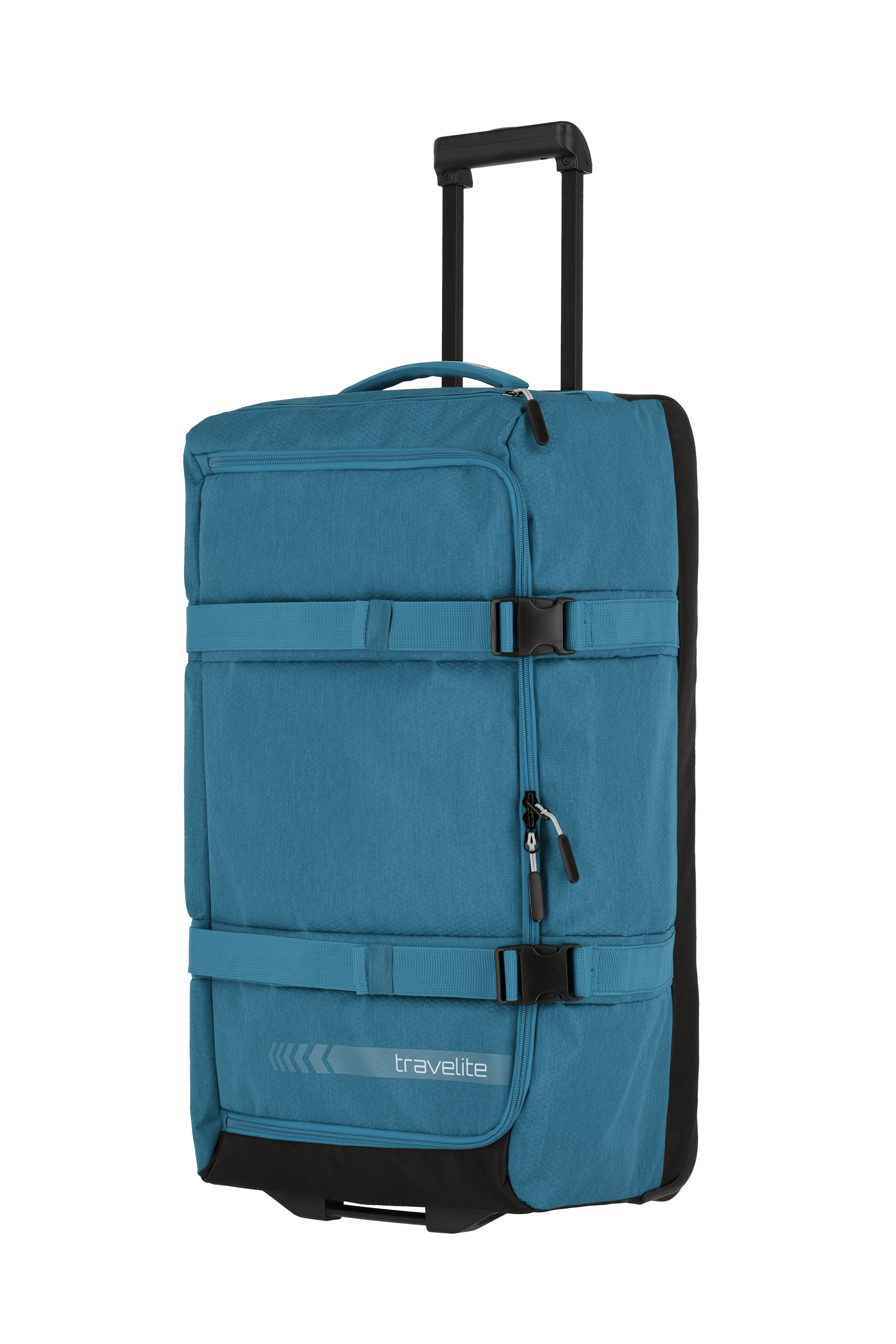 Travelite KICK OFF Rollenreisetasche L, Petrol