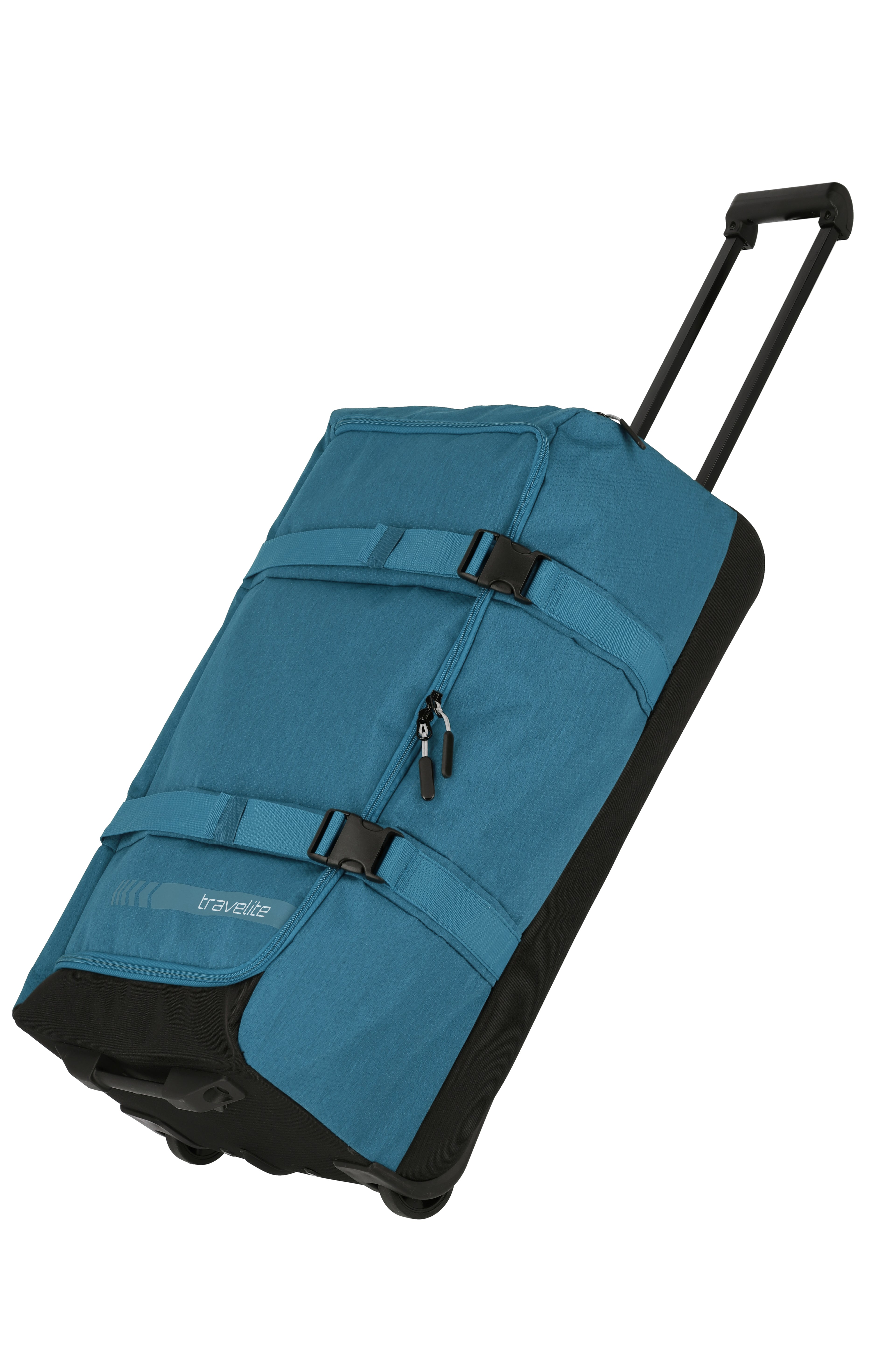 Travelite KICK OFF Rollenreisetasche L, Petrol
