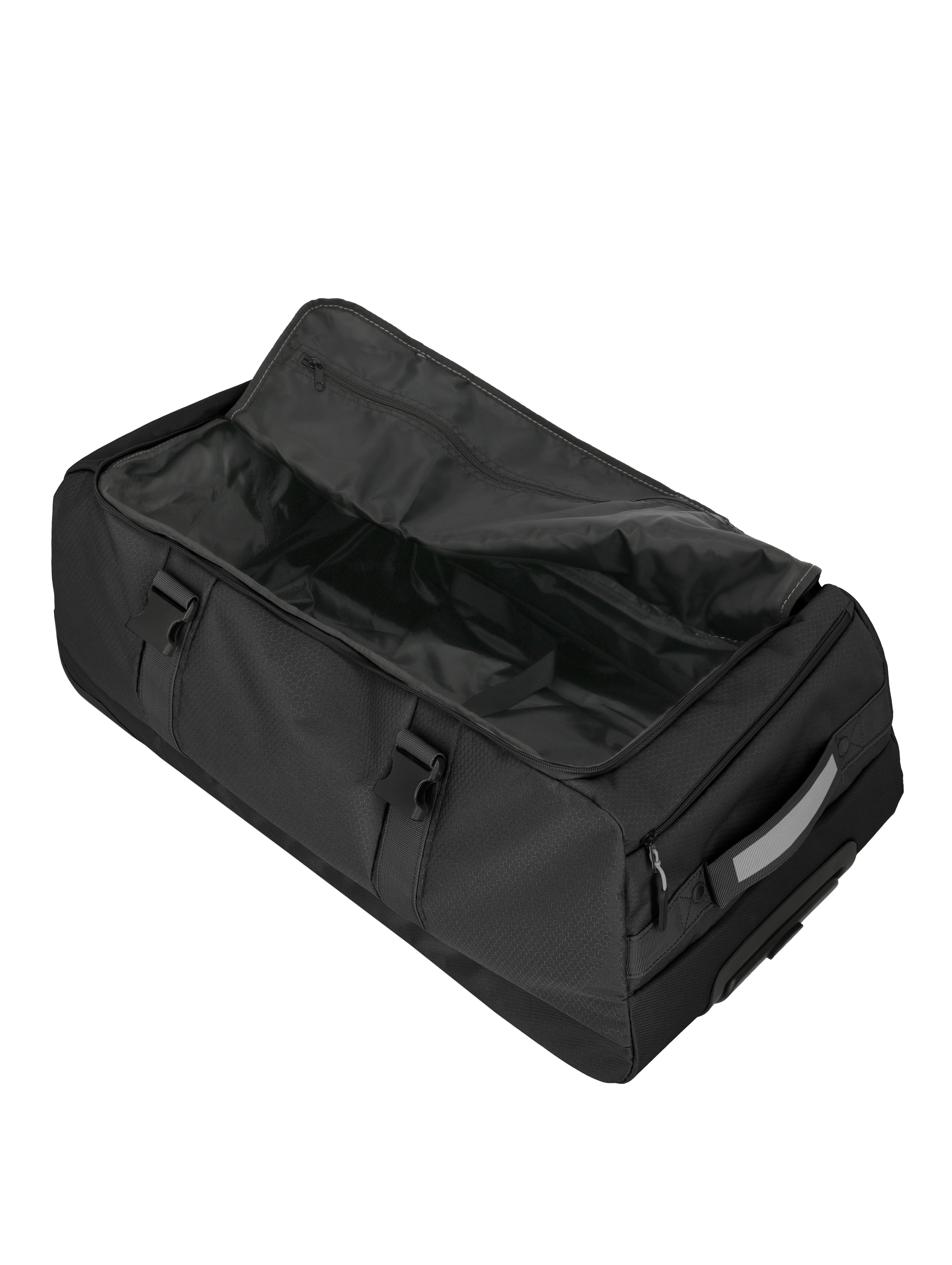 Travelite KICK OFF Rollenreisetasche L, Schwarz