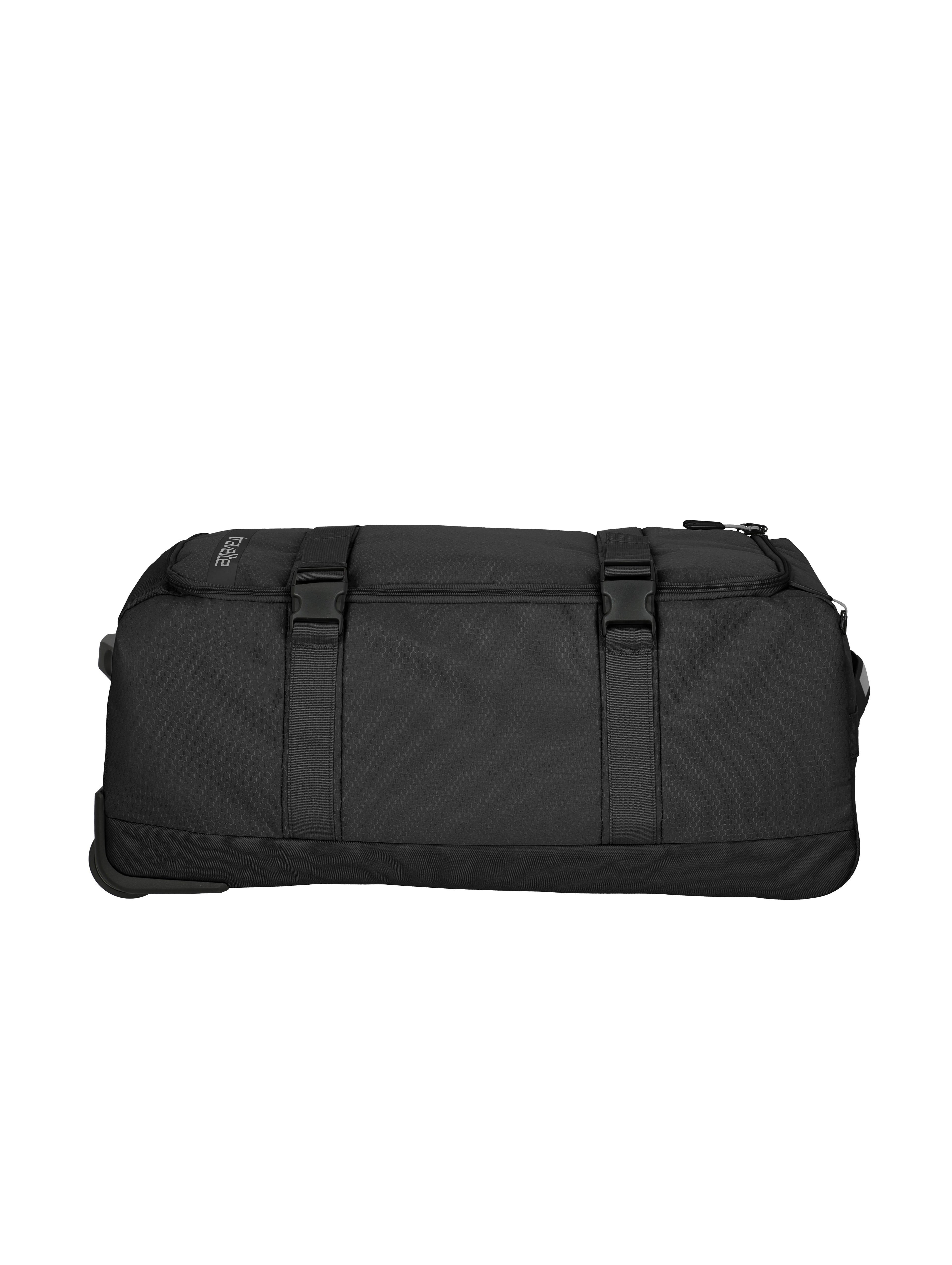 Travelite KICK OFF Rollenreisetasche L, Schwarz