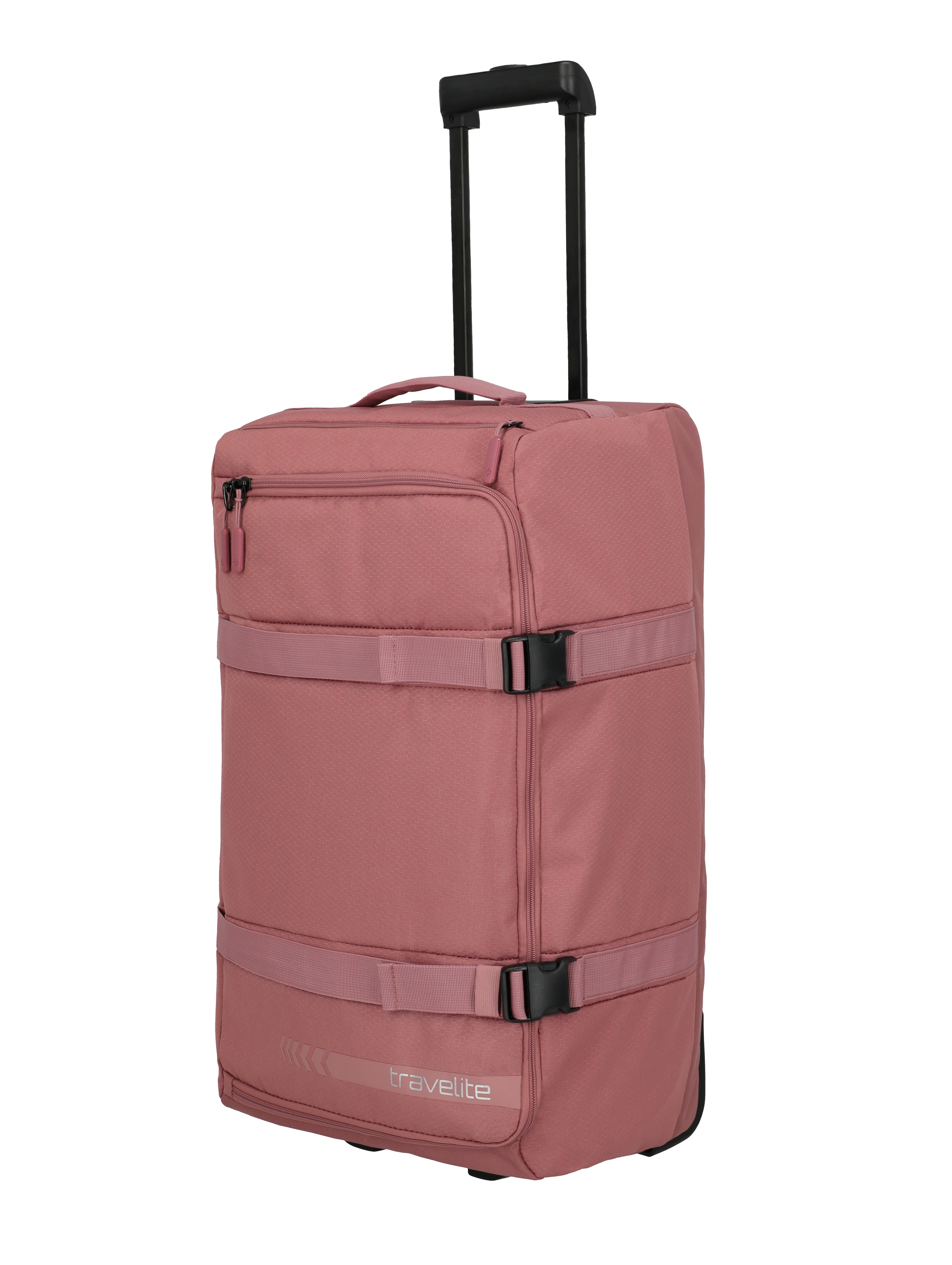 Travelite KICK OFF Rollenreisetasche L, Rosé