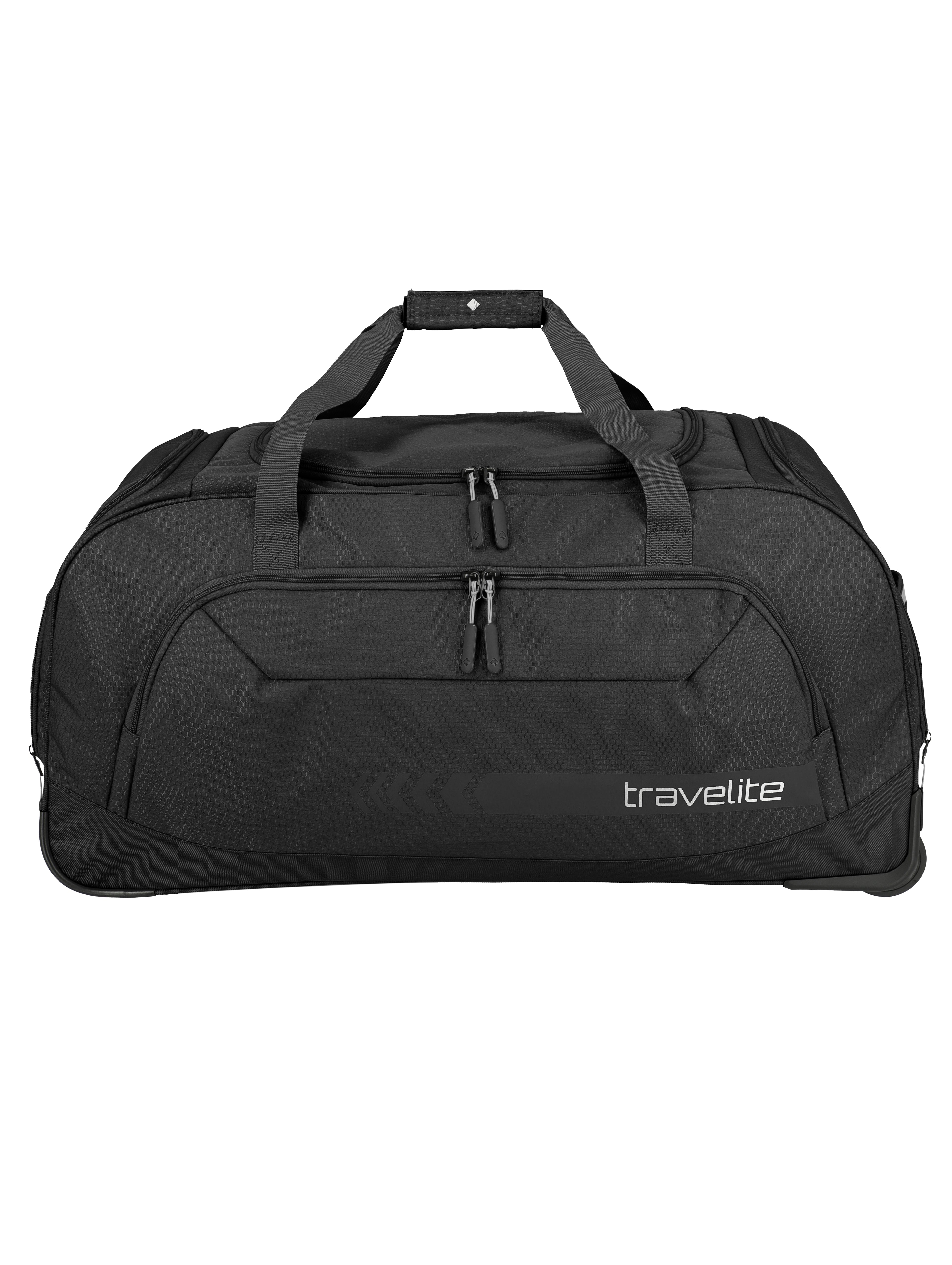 Travelite KICK OFF Rollenreisetasche XL, Schwarz