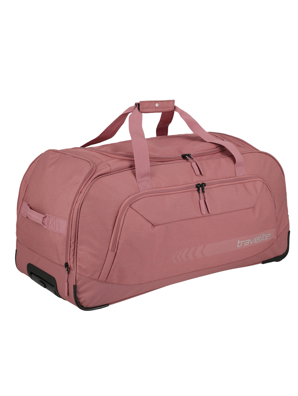 Travelite KICK OFF Rollenreisetasche XL, Rosé