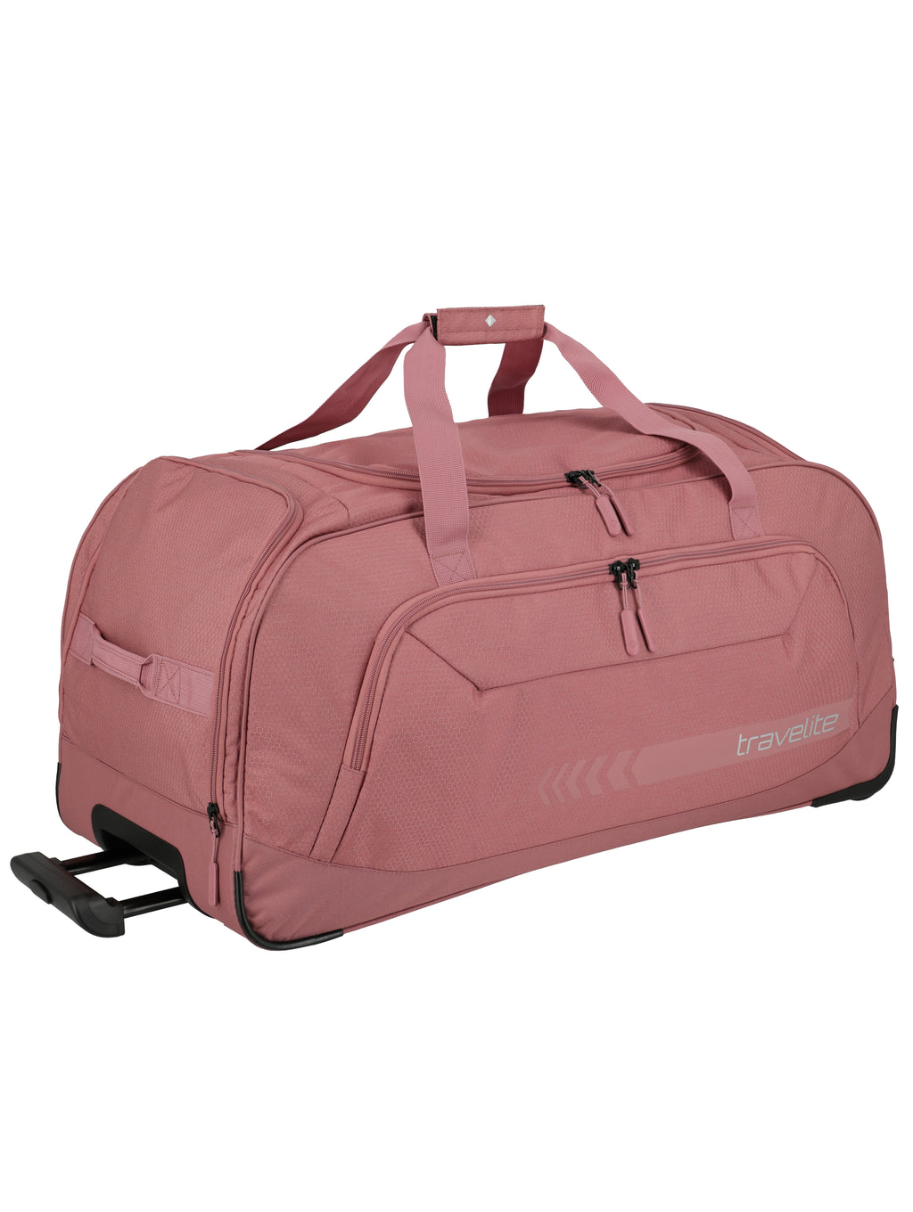 Travelite KICK OFF Rollenreisetasche XL, Rosé